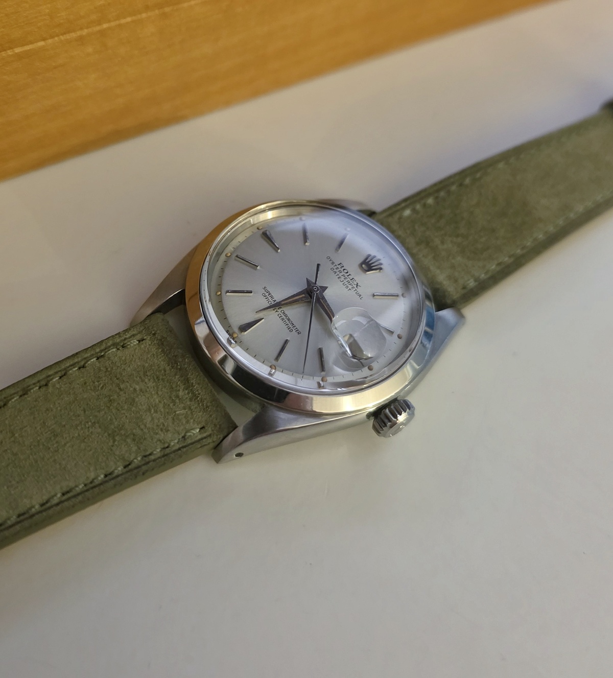 Rolex Datejust 1600 dauphine hands 1961