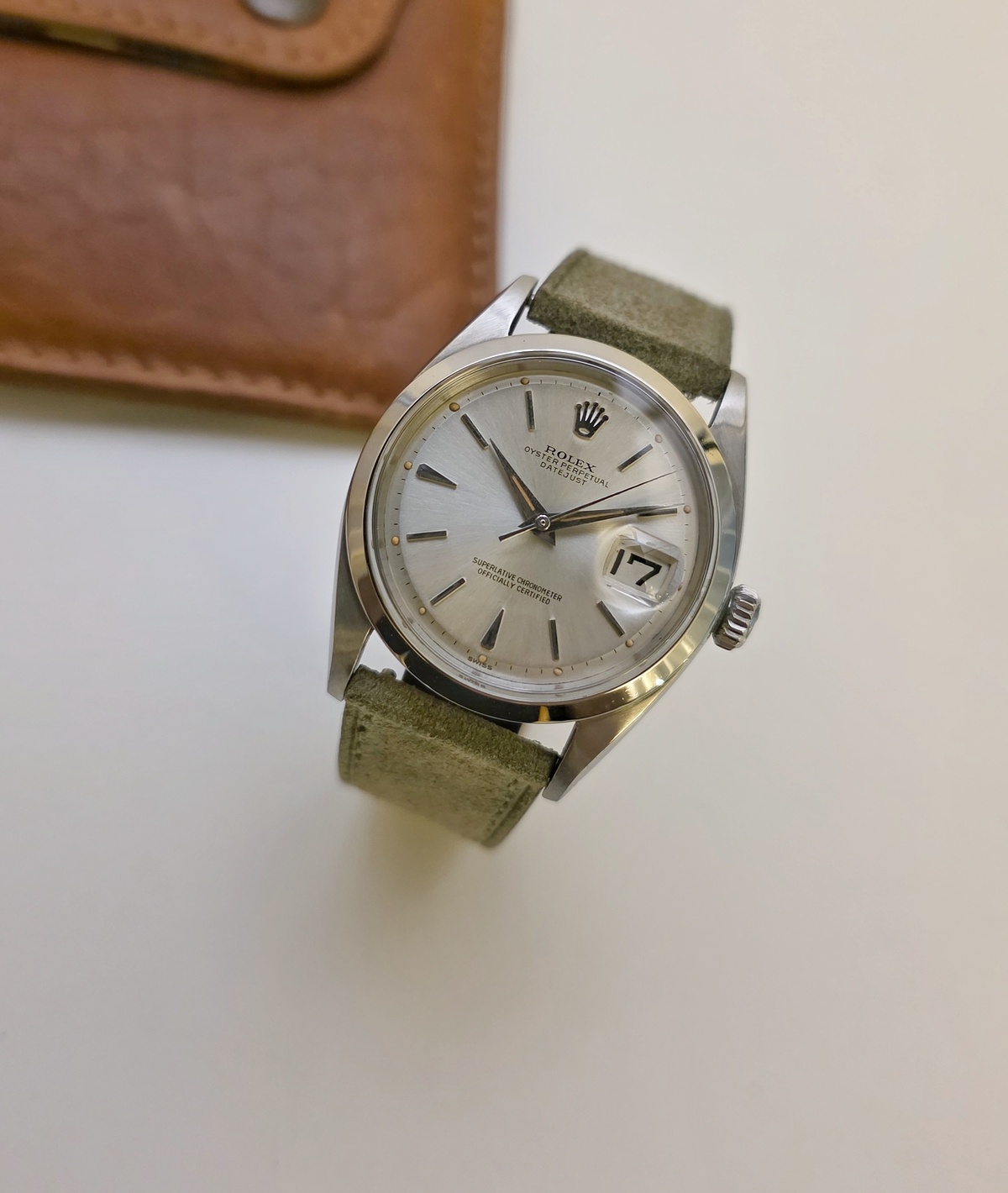 Rolex Datejust 1600 dauphine hands 1961