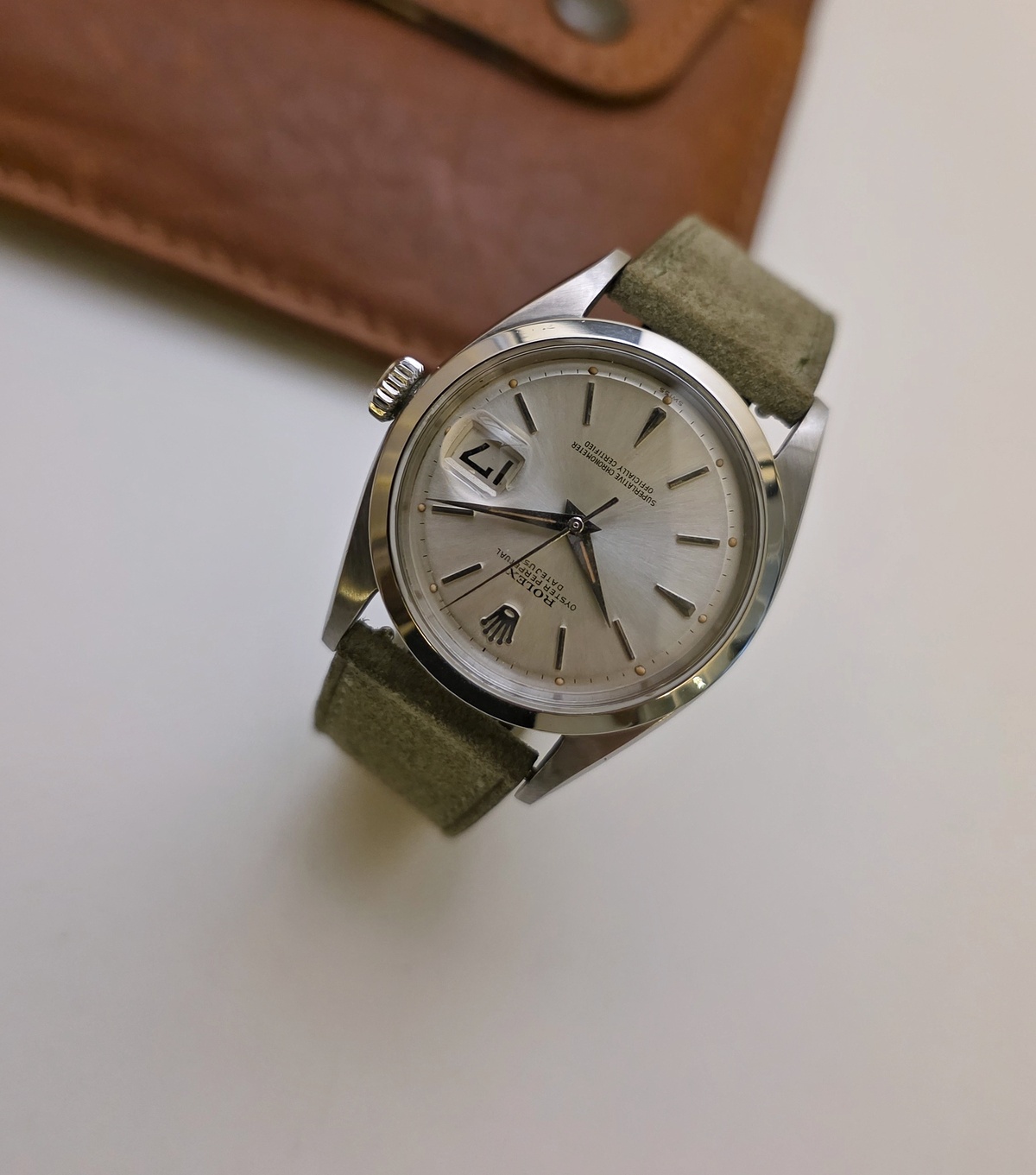 Rolex Datejust 1600 dauphine hands 1961