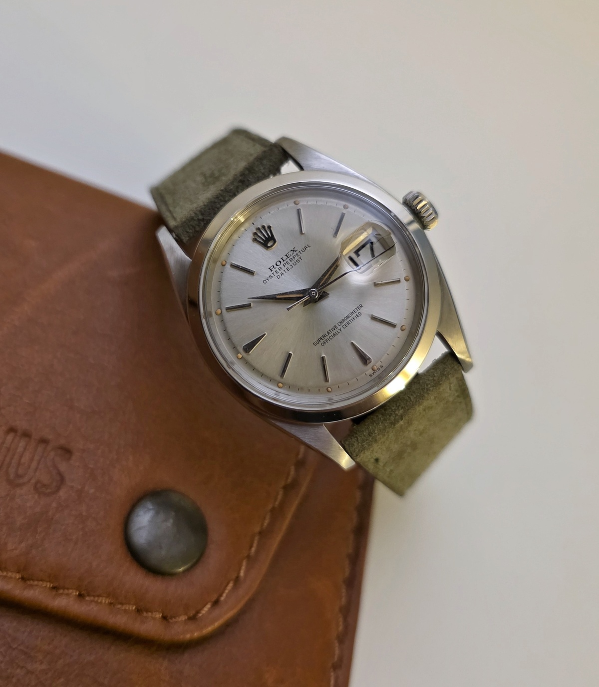 Rolex Datejust 1600 dauphine hands 1961