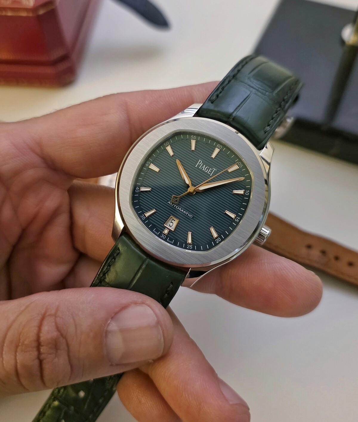 Piaget Polo GOA45005 Green dial limited edition Full set