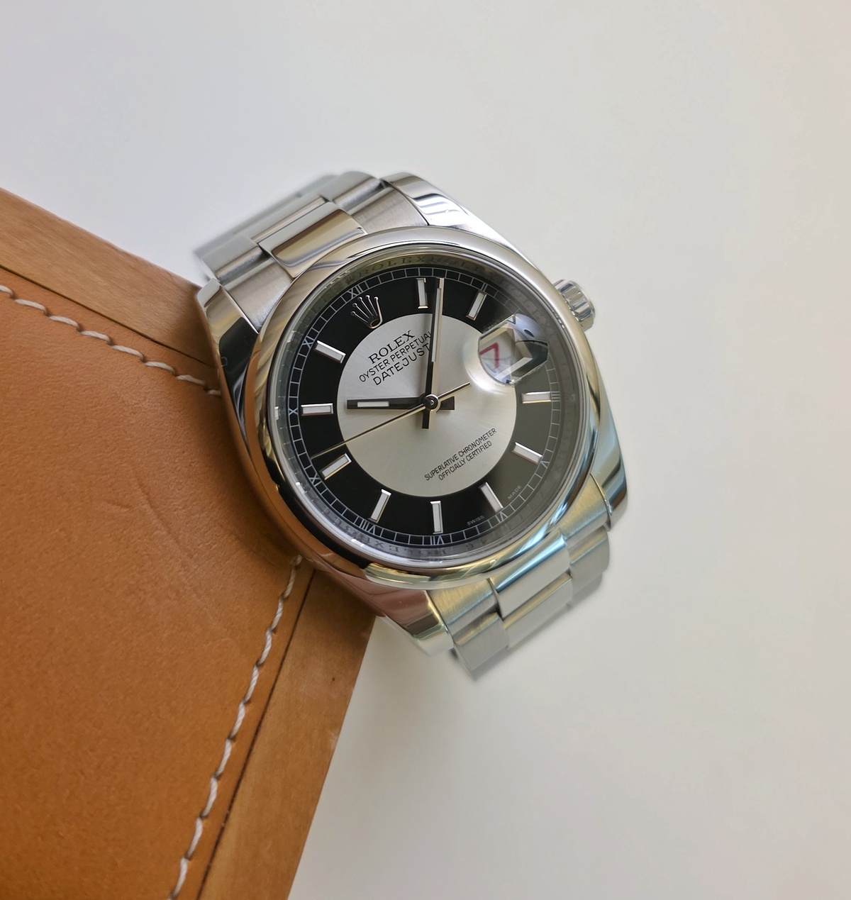 Rolex Oyster Datejust 116200 Tuxedo Full set 2006