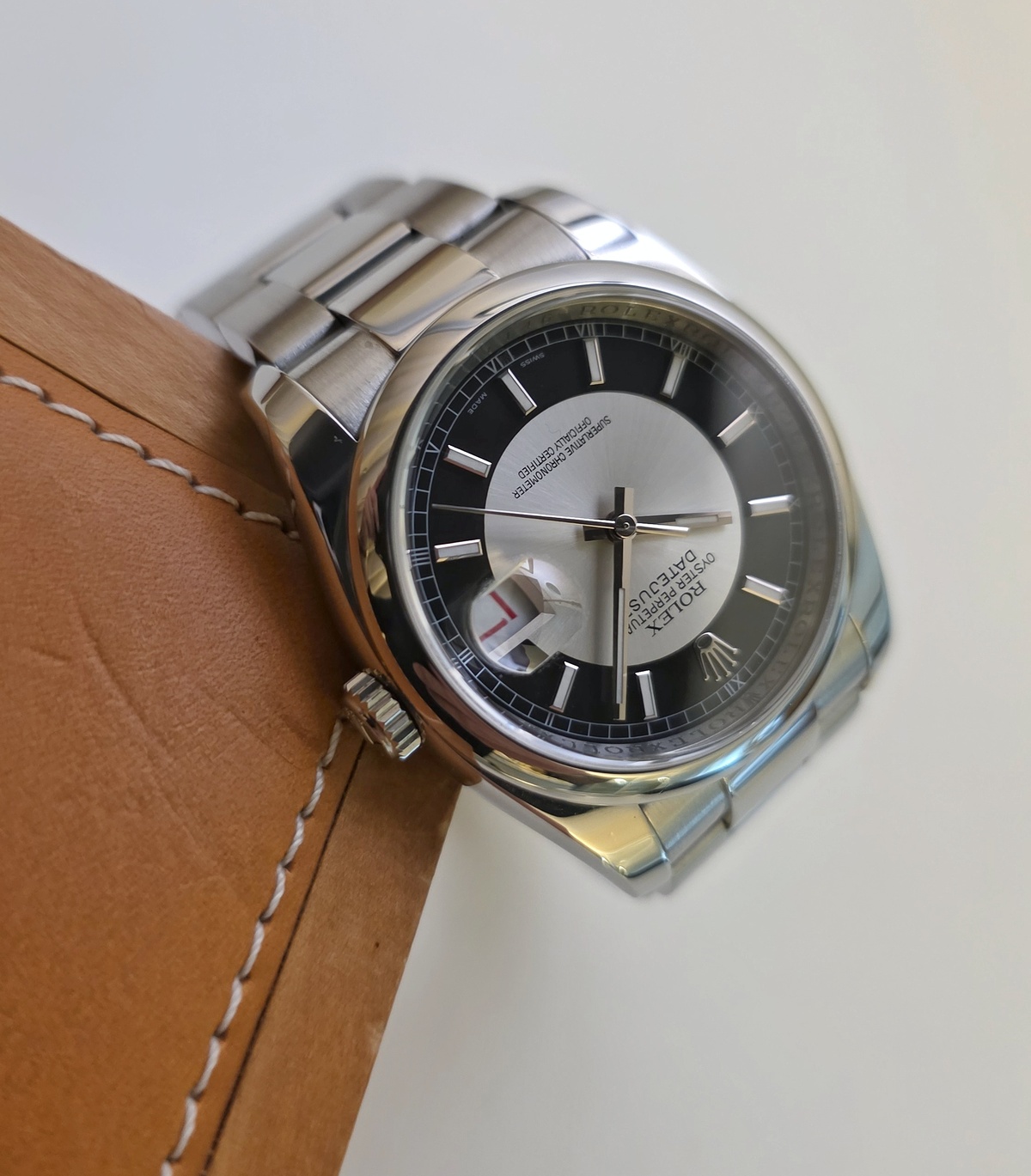 Rolex Oyster Datejust 116200 Tuxedo Full set 2006