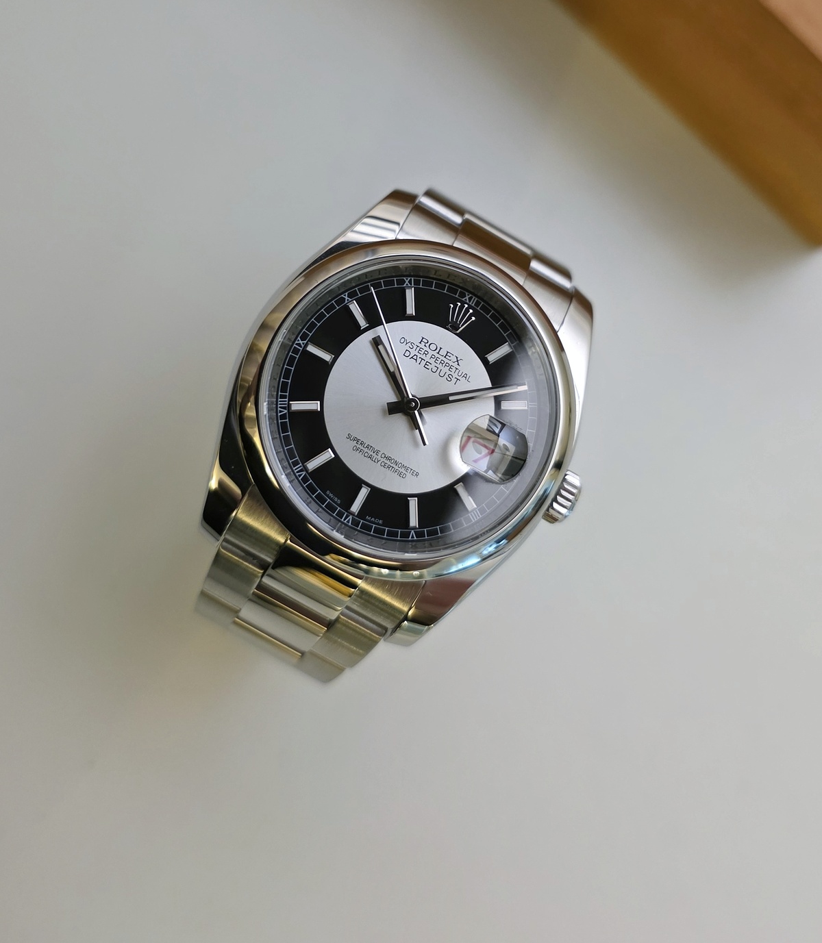 Rolex Oyster Datejust 116200 Tuxedo Full set 2006