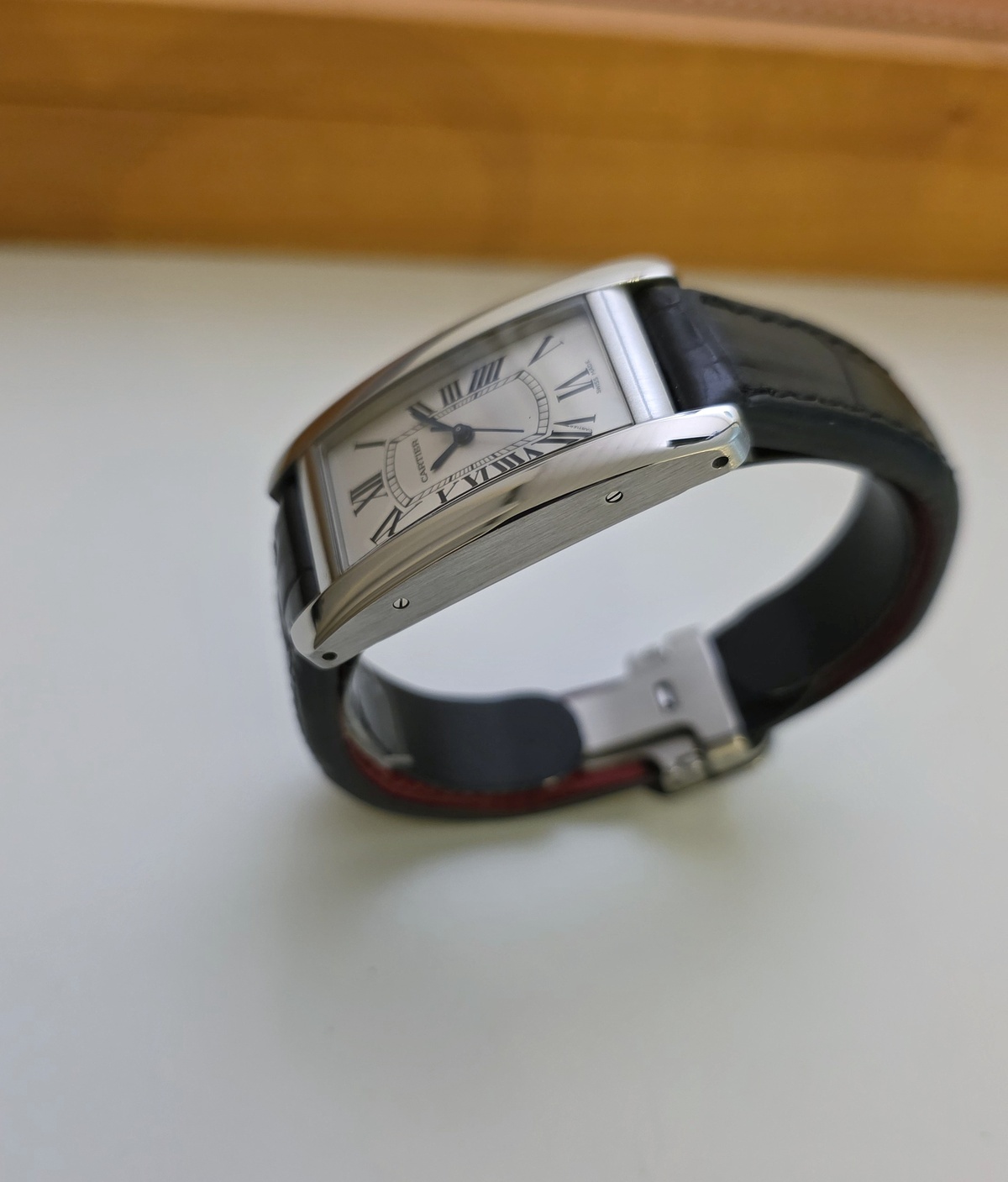 Cartier Tank Américaine Grande taille automatique WSTA0017 - 3971