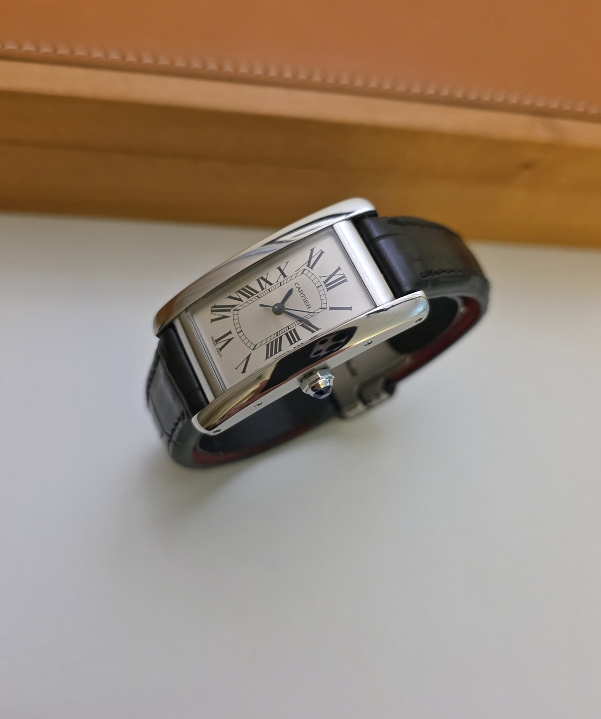 Cartier Tank Américaine Grande taille automatique WSTA0017 - 3971