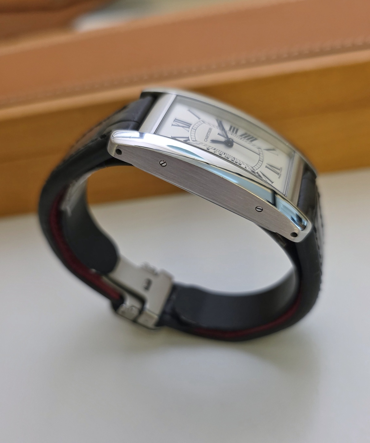 Cartier Tank Américaine Grande taille automatique WSTA0017 - 3971