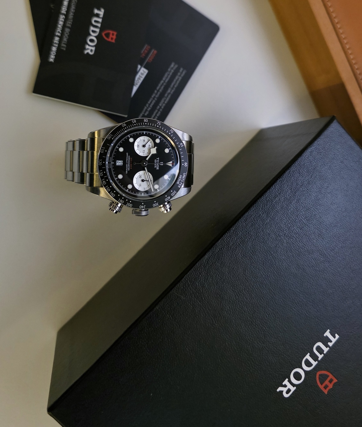 Tudor Black Bay Chronographe 79360N 2021 Full set Black