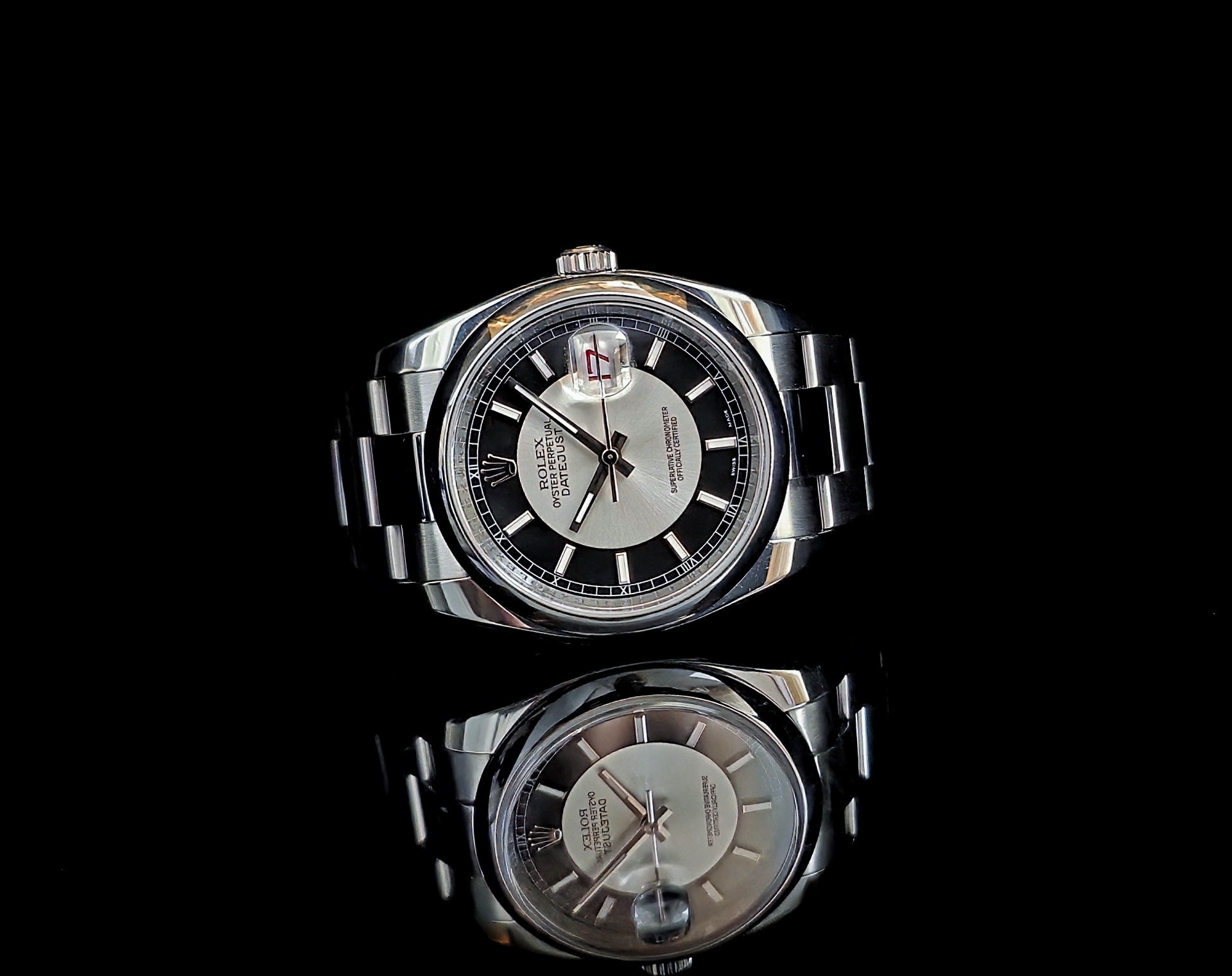 Rolex Oyster Datejust 116200 Tuxedo Full set 2006