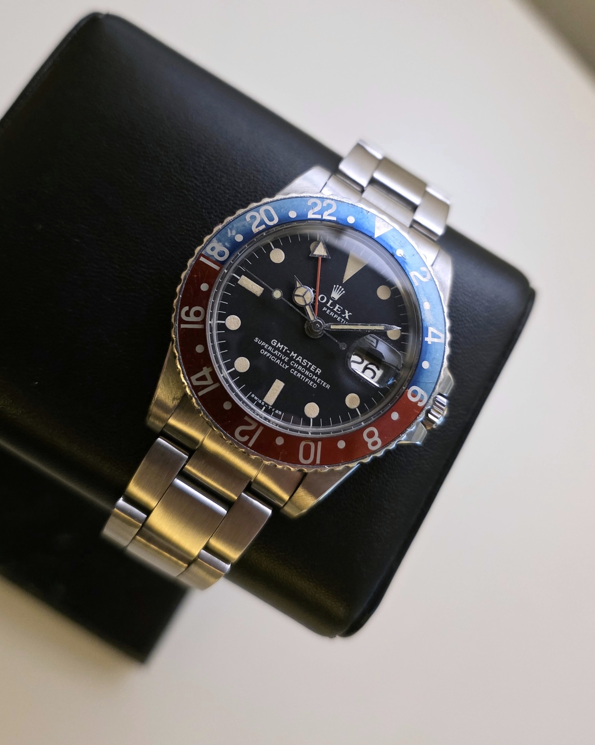 Rolex GMT Master 1675 Pepsi MK2 1977