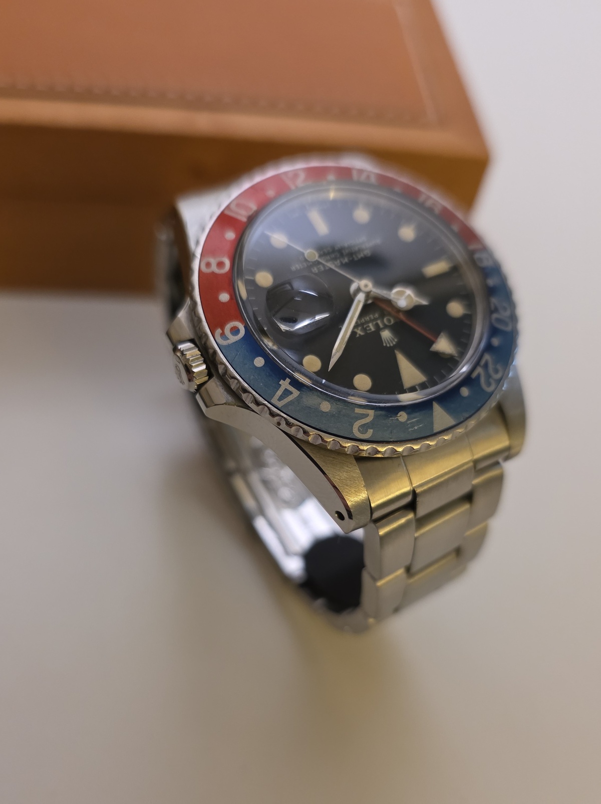 Rolex GMT Master 1675 Pepsi MK2 1977