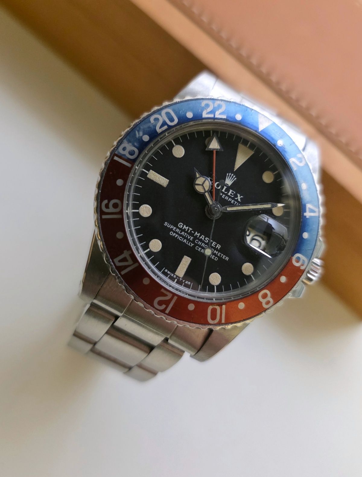 Rolex GMT Master 1675 Pepsi MK2 1977