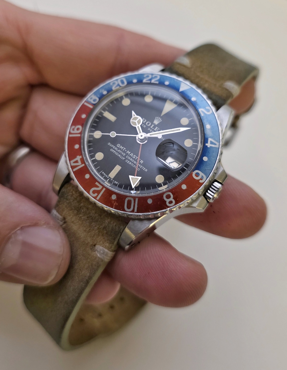 Rolex GMT Master 1675 Pepsi MK2 1977