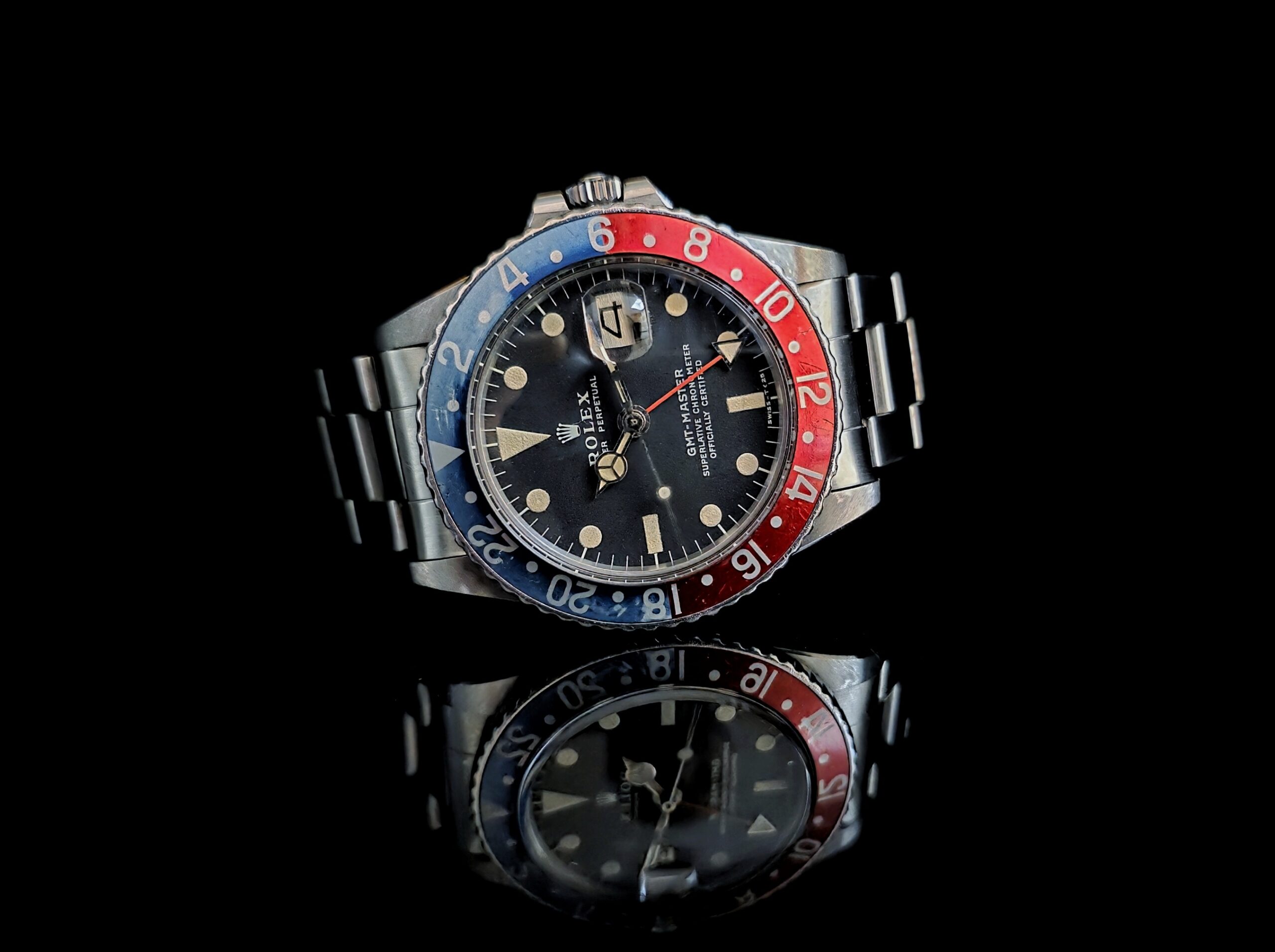 Rolex GMT Master 1675 Pepsi MK2 1977