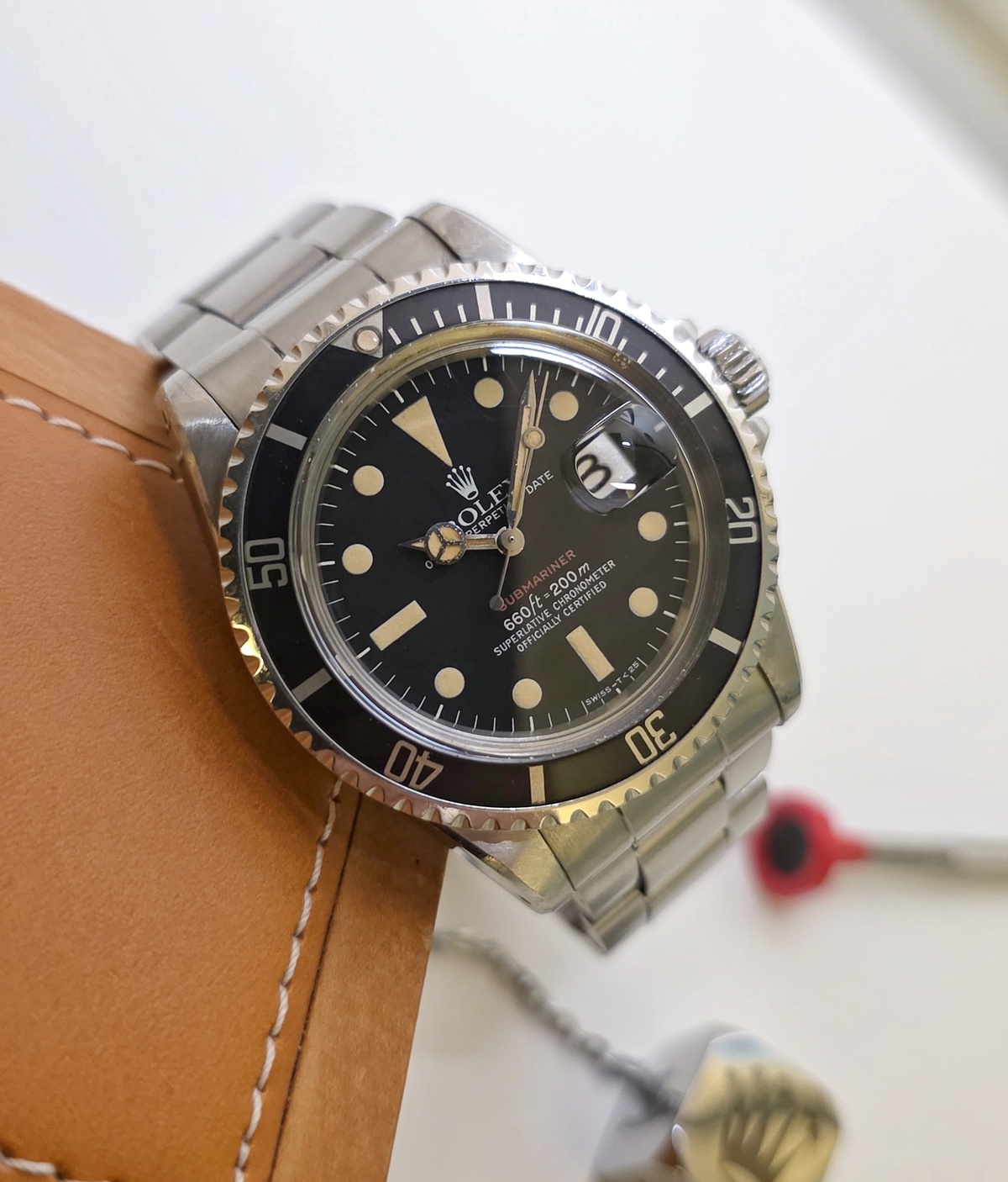 Rolex Submariner 1680 RED MK6 1974 LEMRICH