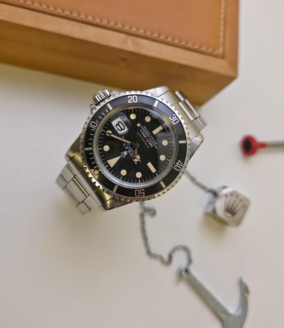 Rolex Submariner 1680 RED MK6 1974 LEMRICH