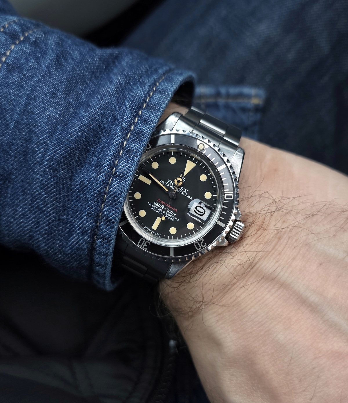 Rolex Submariner 1680 RED MK6 1974 LEMRICH