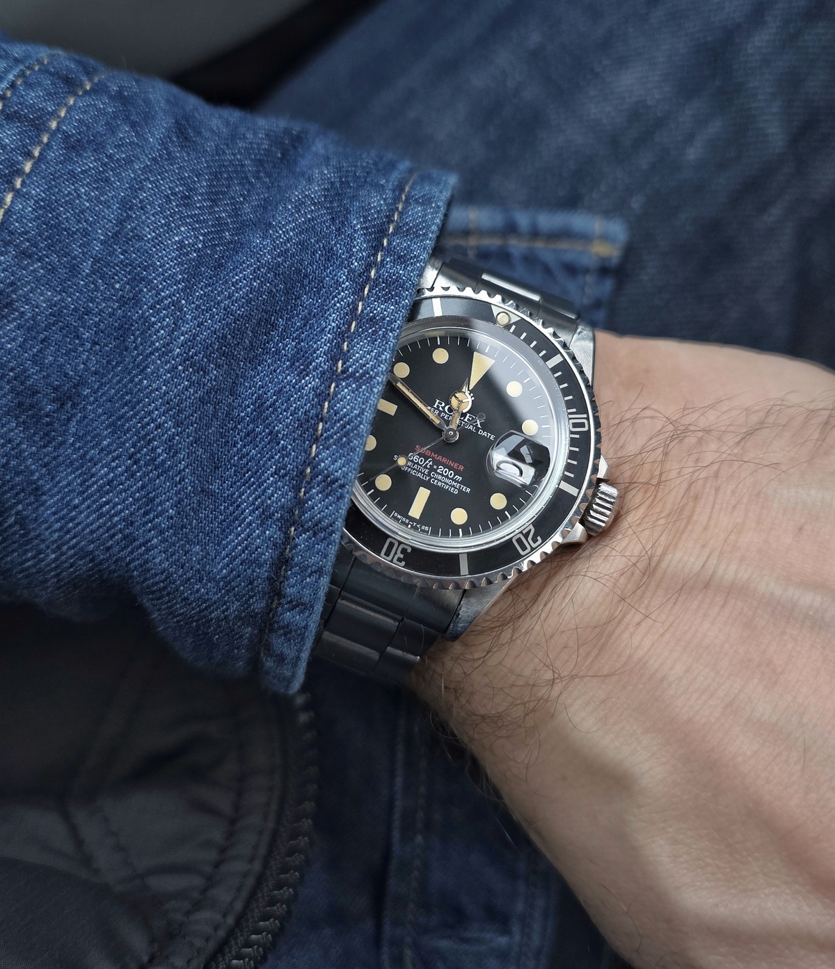 Rolex Submariner 1680 RED MK6 1974 LEMRICH