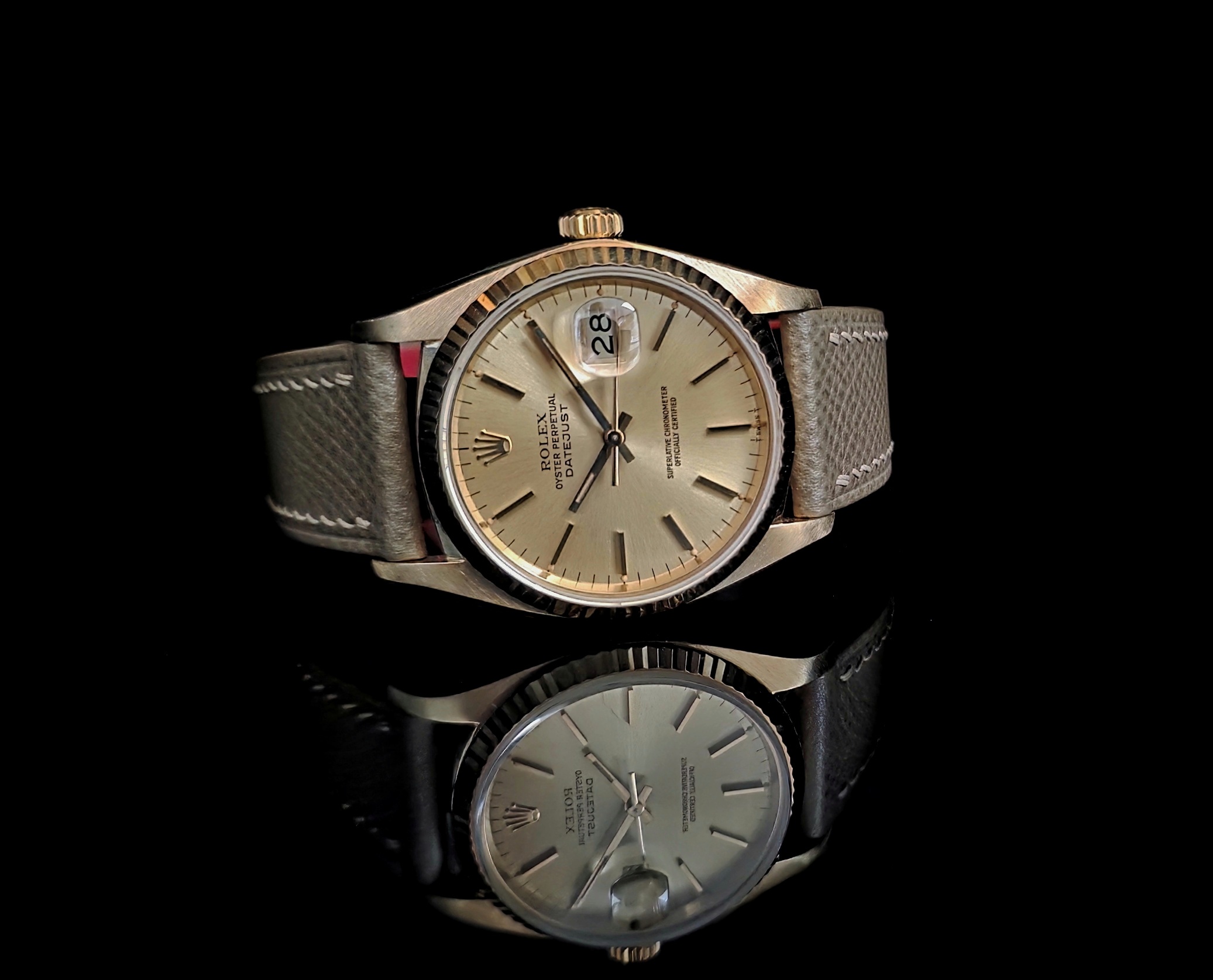 Rolex Datejust Or Jaune 16018