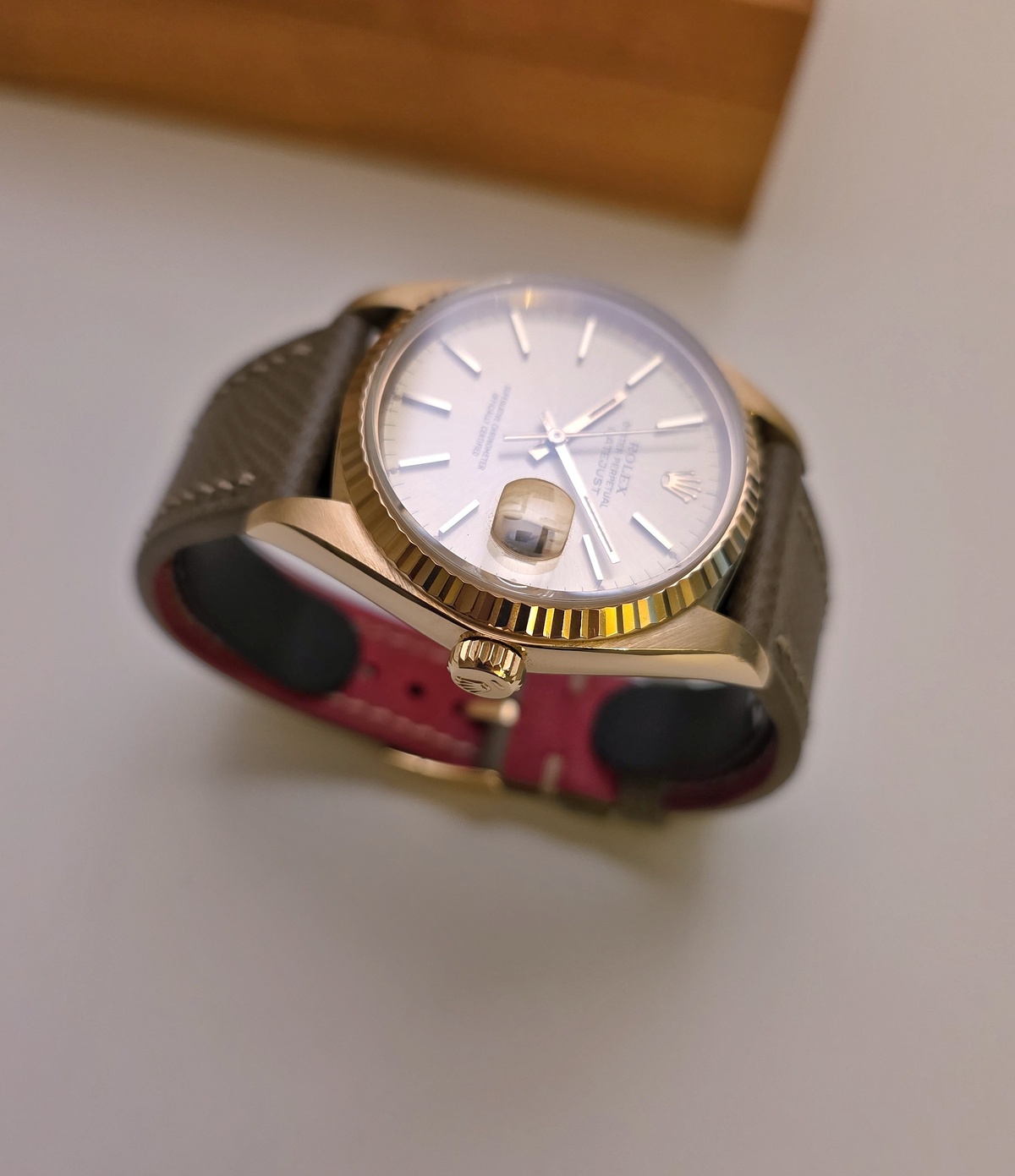 Rolex Datejust Or Jaune 16018