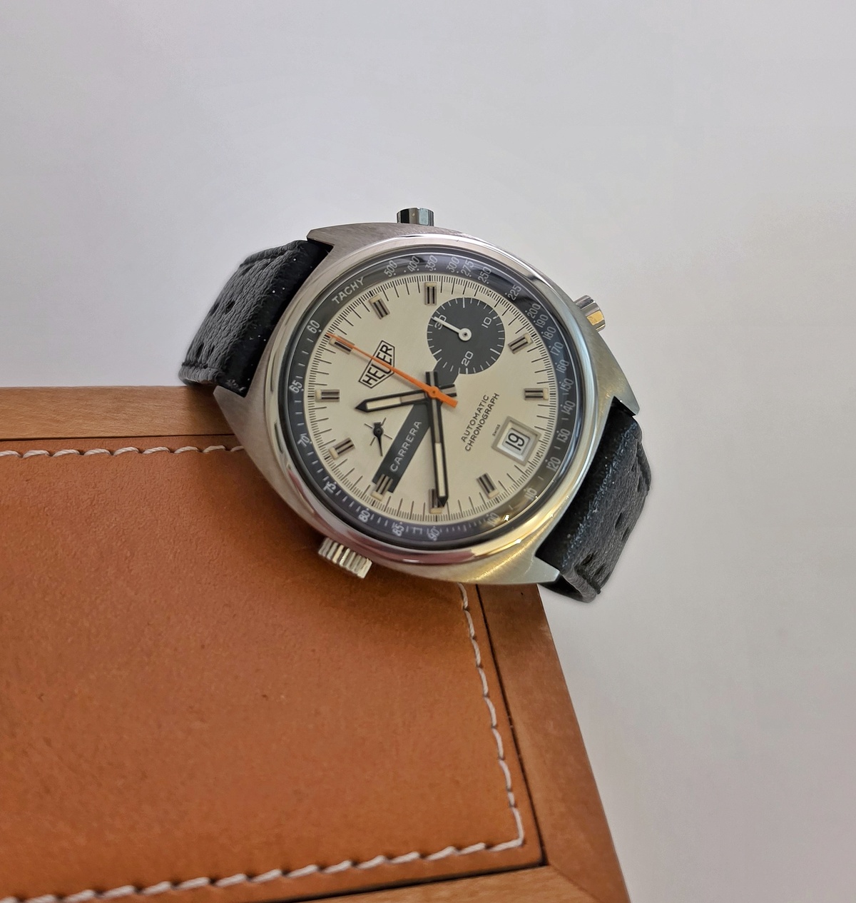 Heuer Carrera 1553S 1972 Caliber 15