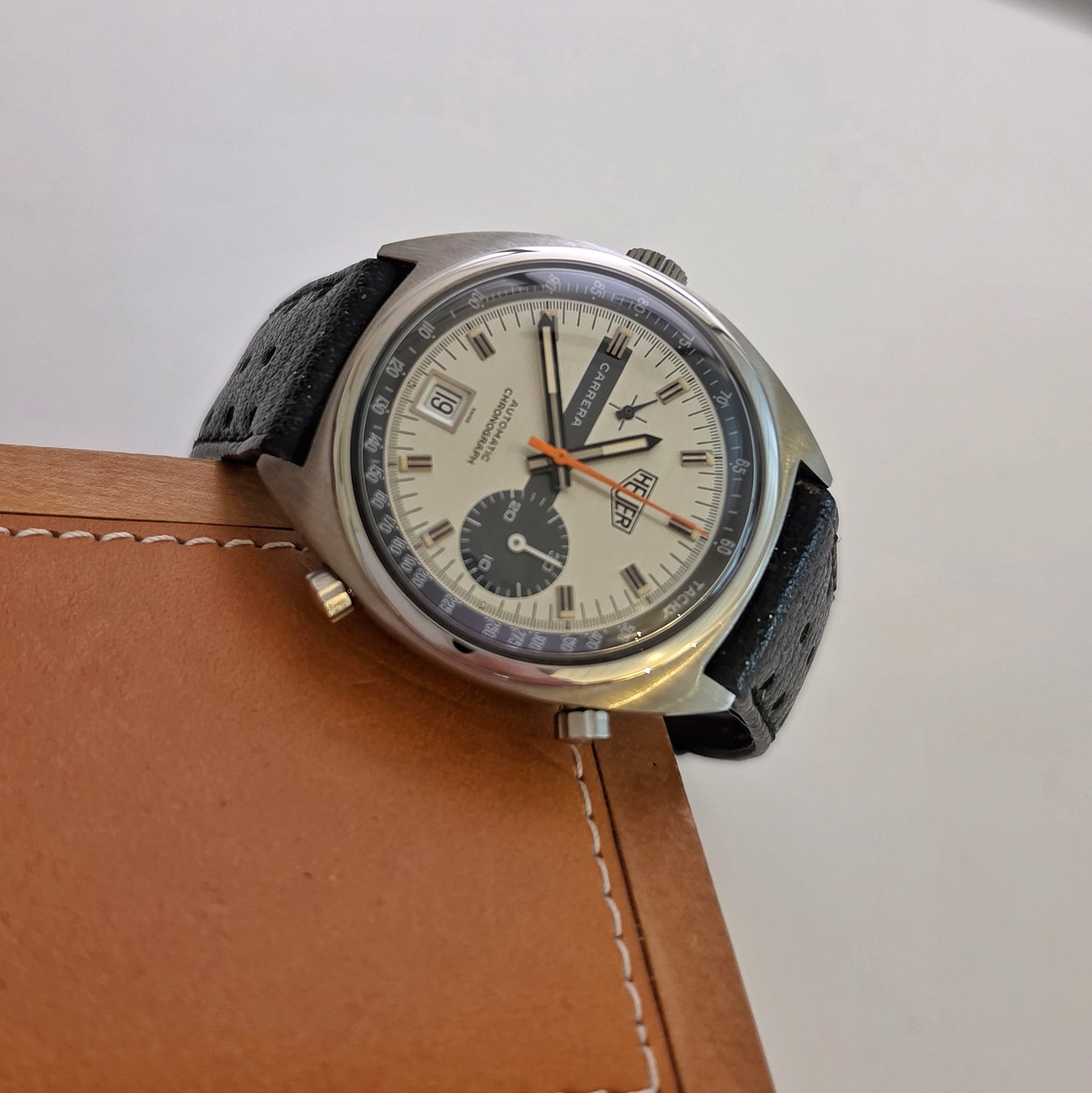 Heuer Carrera 1553S 1972 Caliber 15