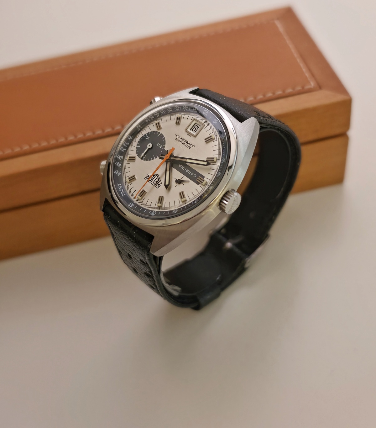 Heuer Carrera 1553S 1972 Caliber 15