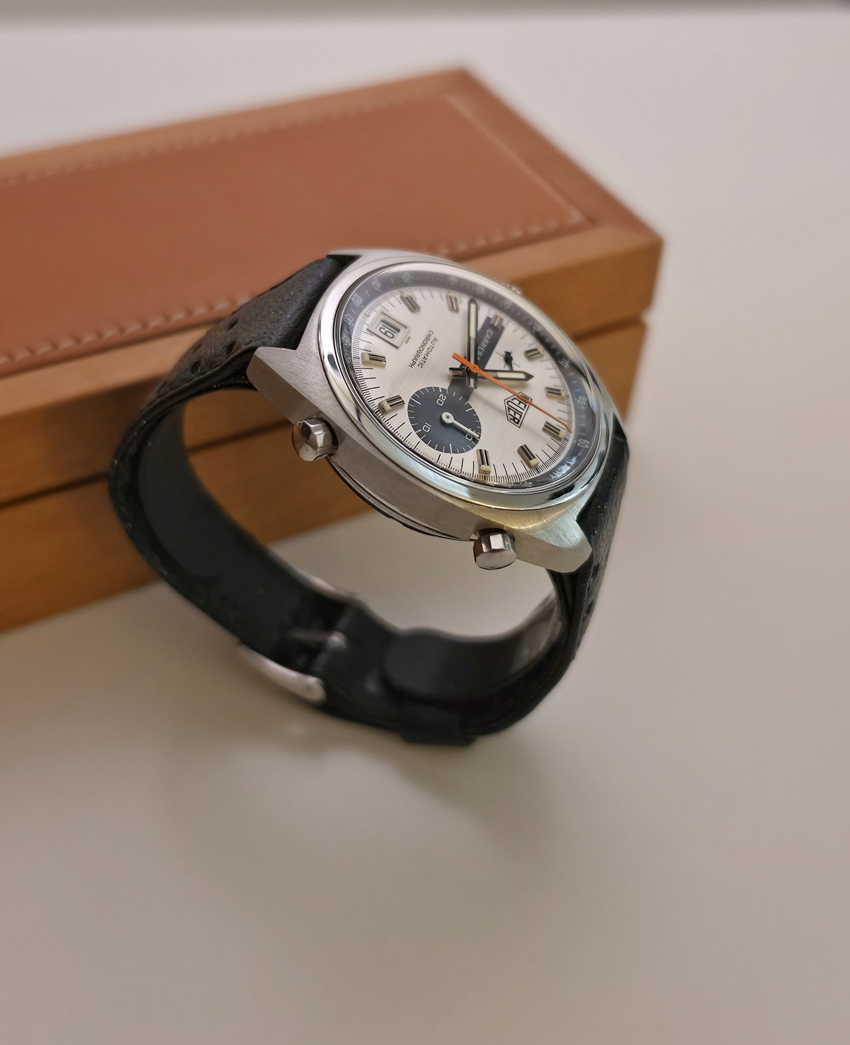 Heuer Carrera 1553S 1972 Caliber 15