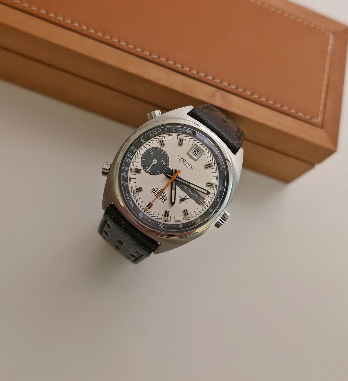 Heuer Carrera 1553S 1972 Caliber 15