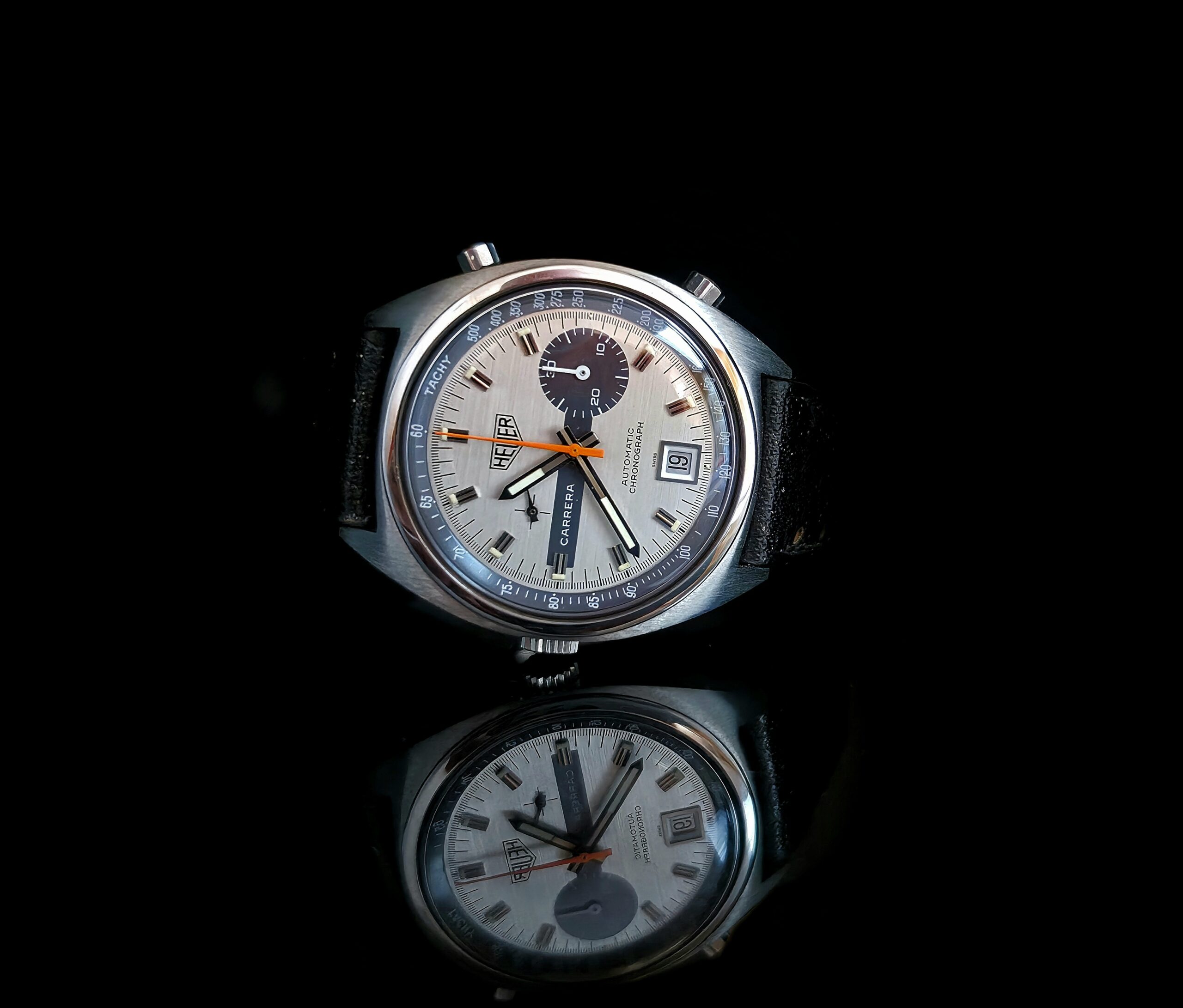 Heuer Carrera 1553S 1972 Caliber 15