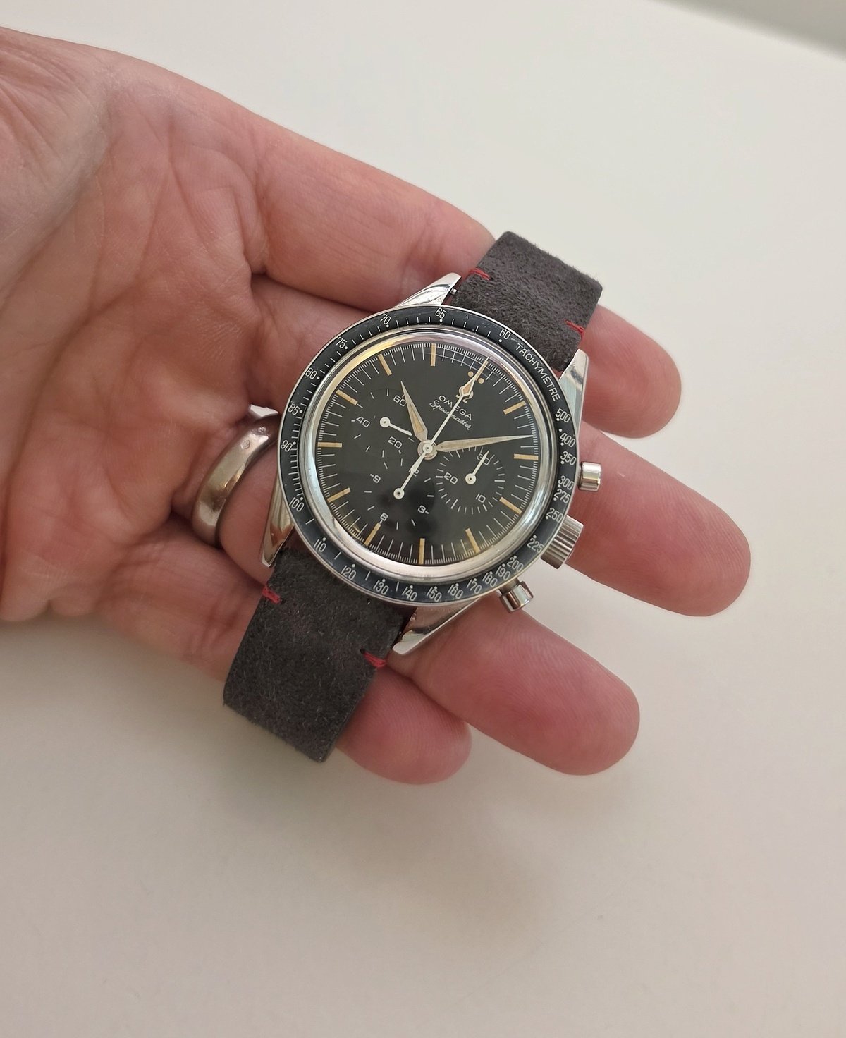 First Omega in Space Speedmaster 2998-62 Alpha Hands 1963