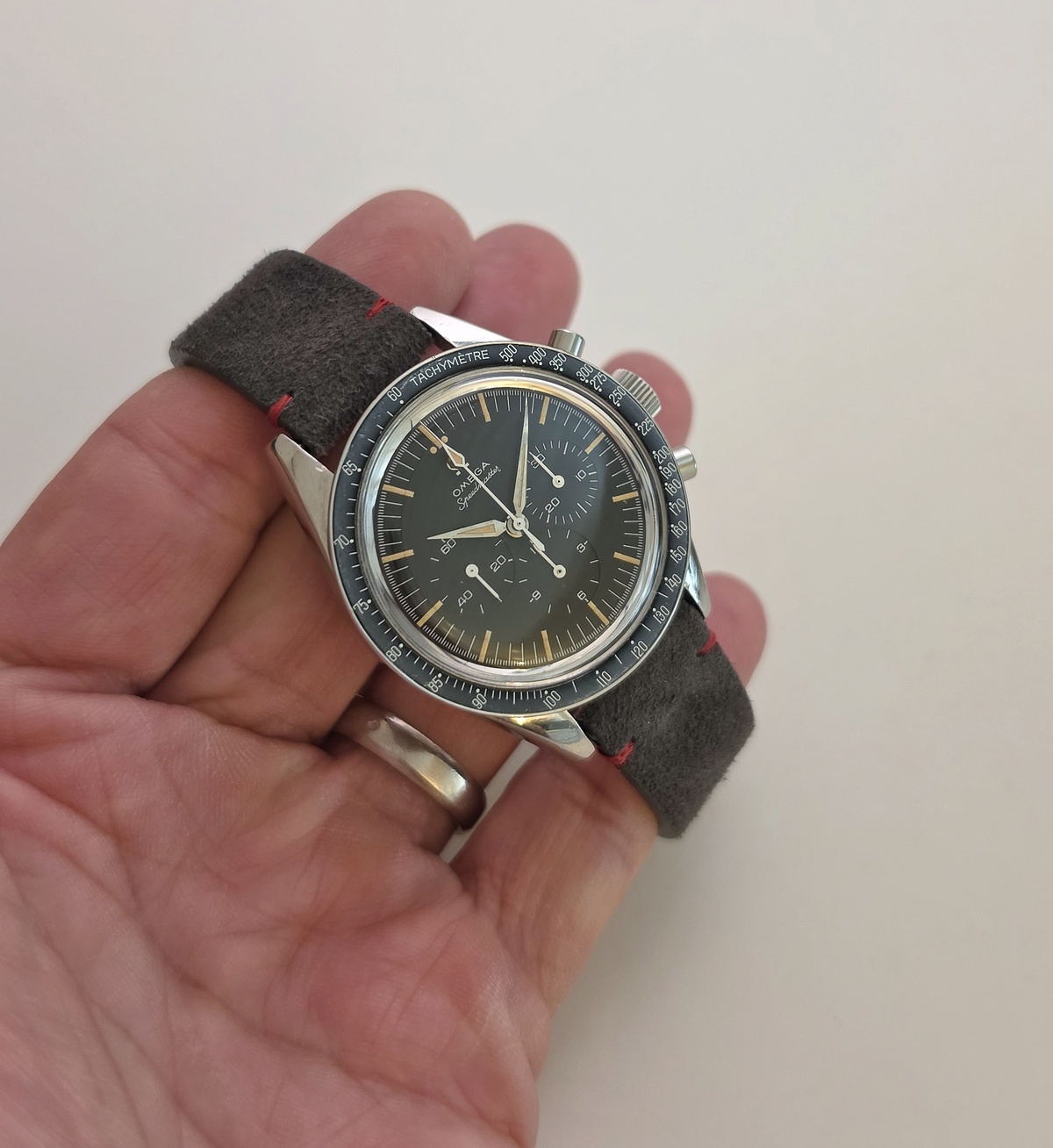 First Omega in Space Speedmaster 2998-62 Alpha Hands 1963