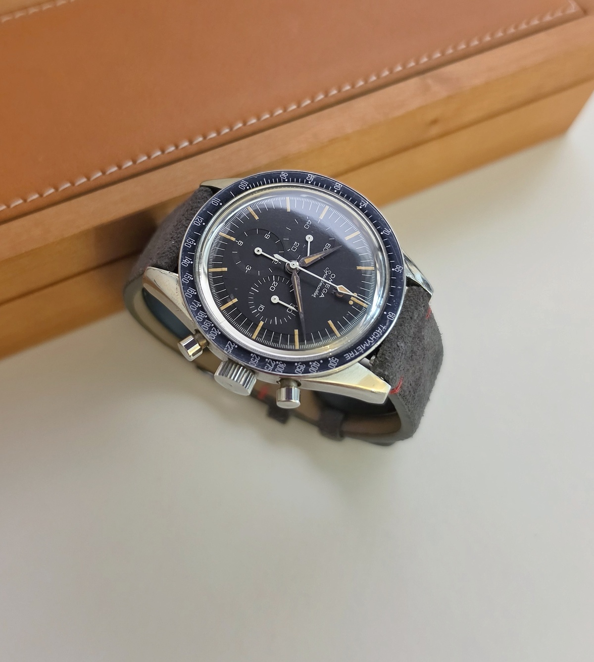 First Omega in Space Speedmaster 2998-62 Alpha Hands 1963