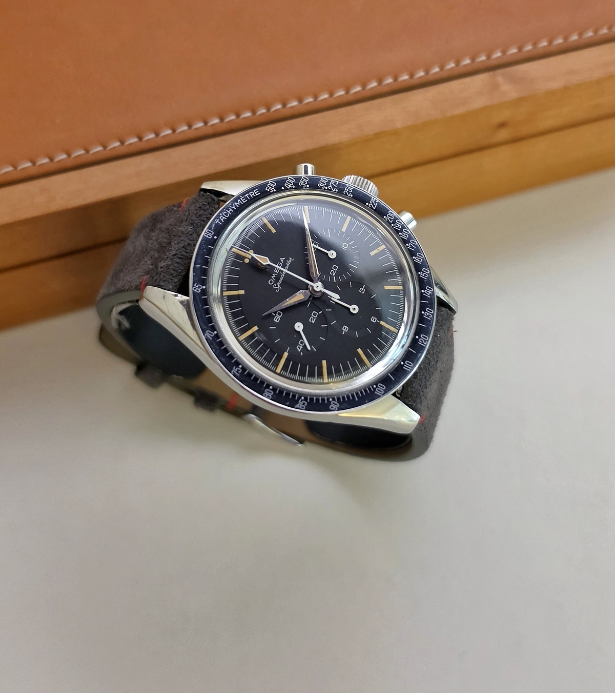 First Omega in Space Speedmaster 2998-62 Alpha Hands 1963