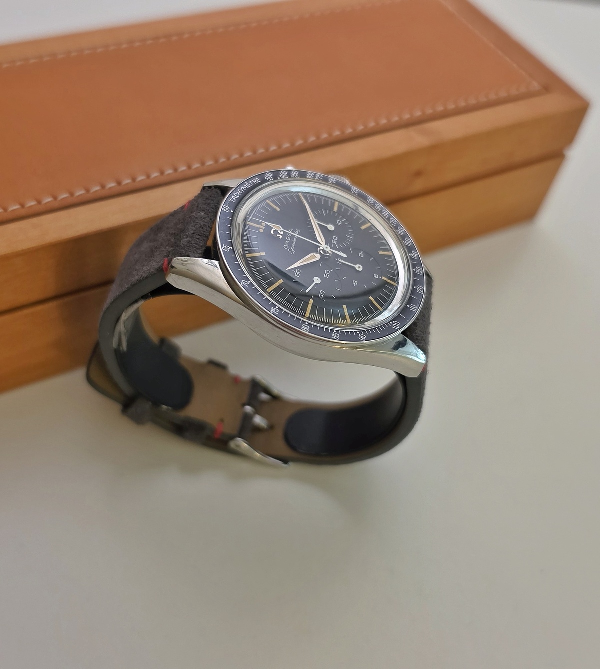 First Omega in Space Speedmaster 2998-62 Alpha Hands 1963