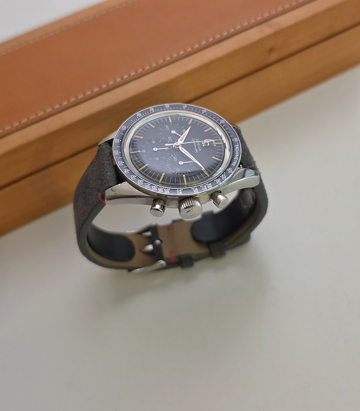 First Omega in Space Speedmaster 2998-62 Alpha Hands 1963