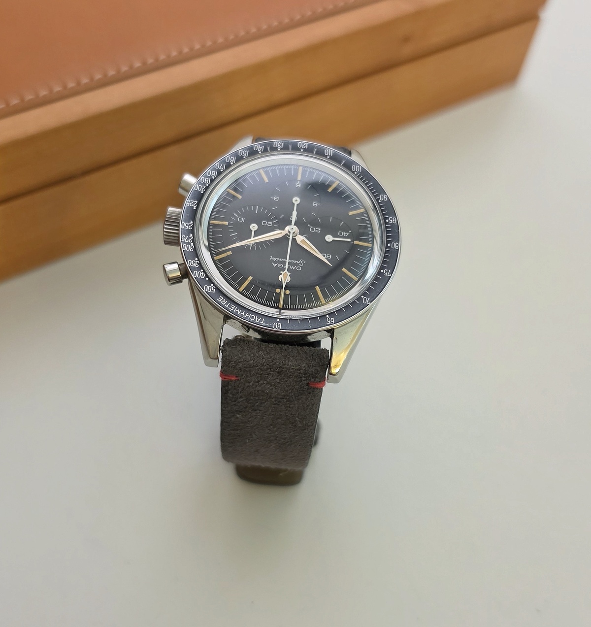 First Omega in Space Speedmaster 2998-62 Alpha Hands 1963