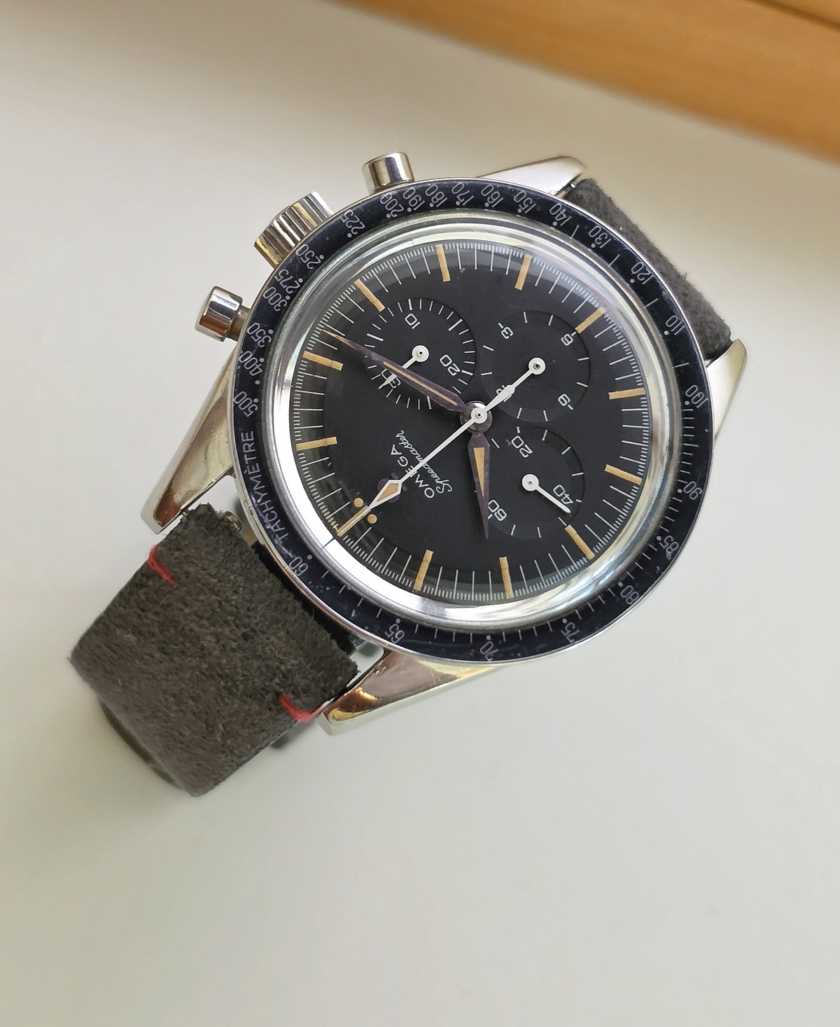 First Omega in Space Speedmaster 2998-62 Alpha Hands 1963