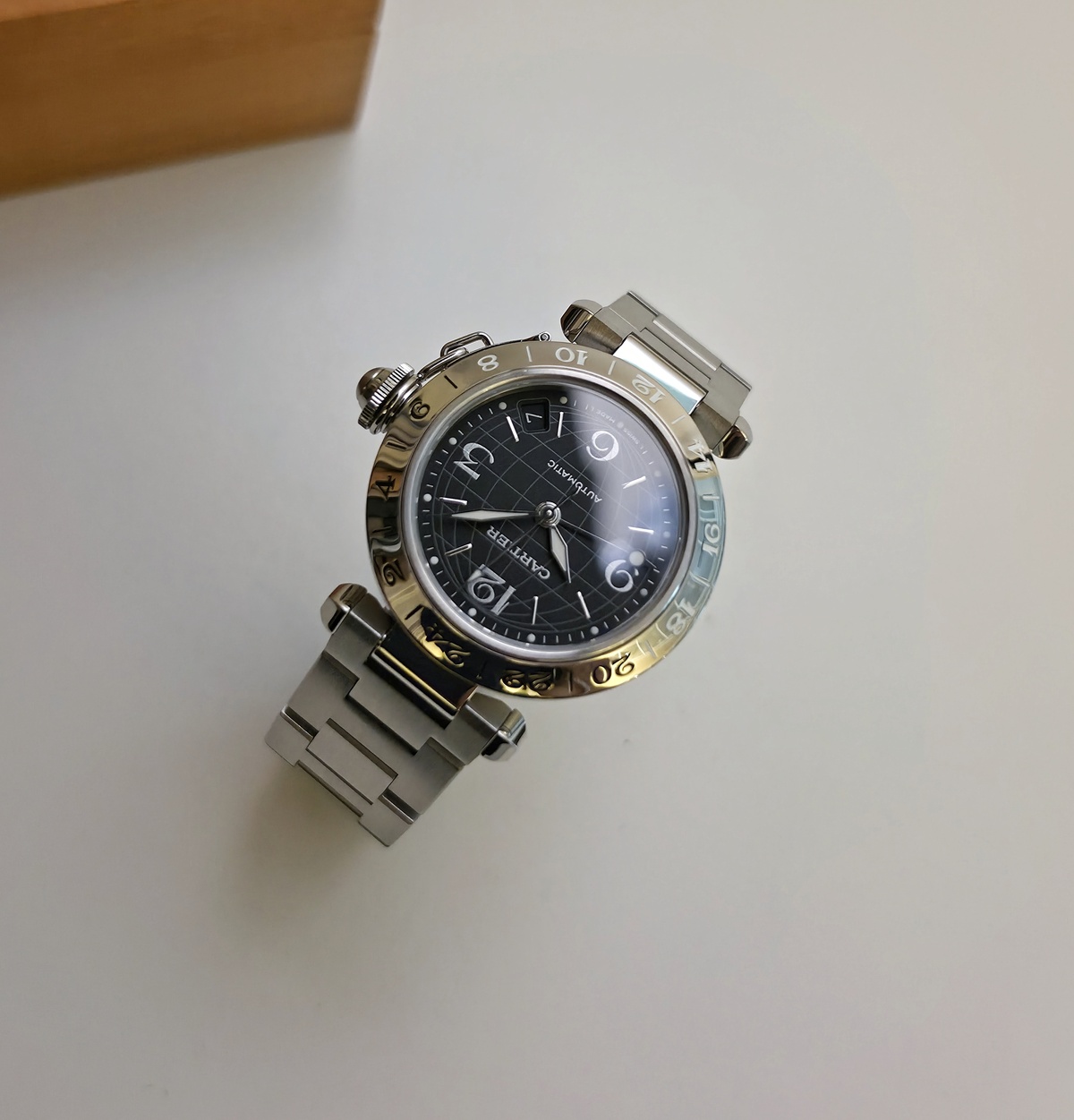 Cartier PASHA GMT Full set 2007 W31079M7