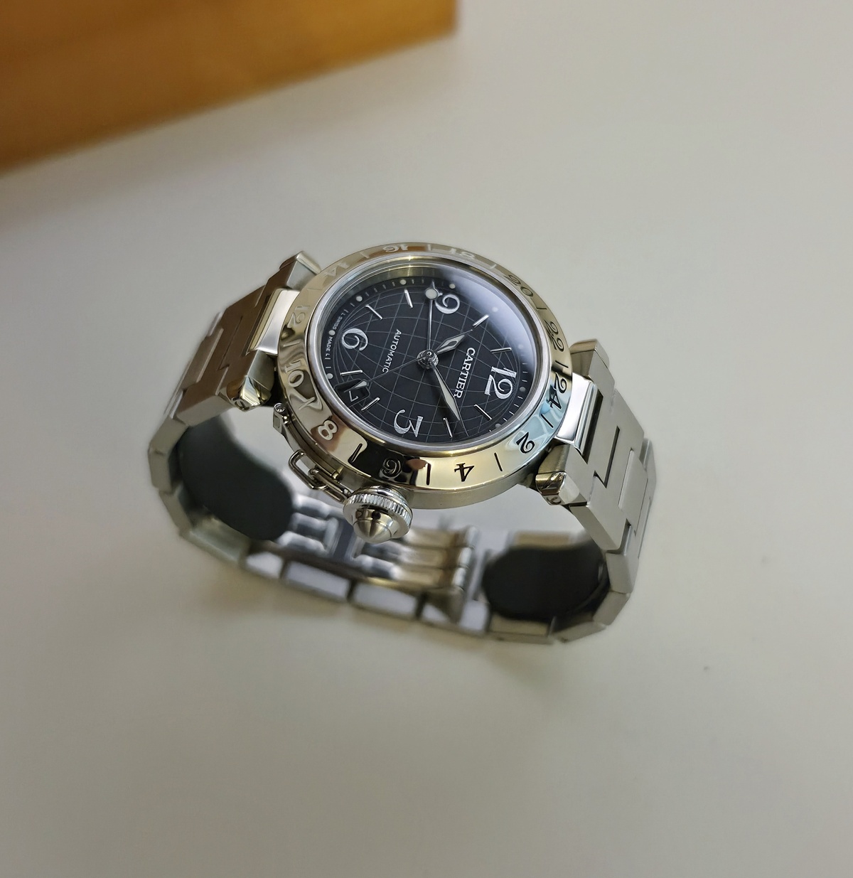 Cartier PASHA GMT Full set 2007 W31079M7