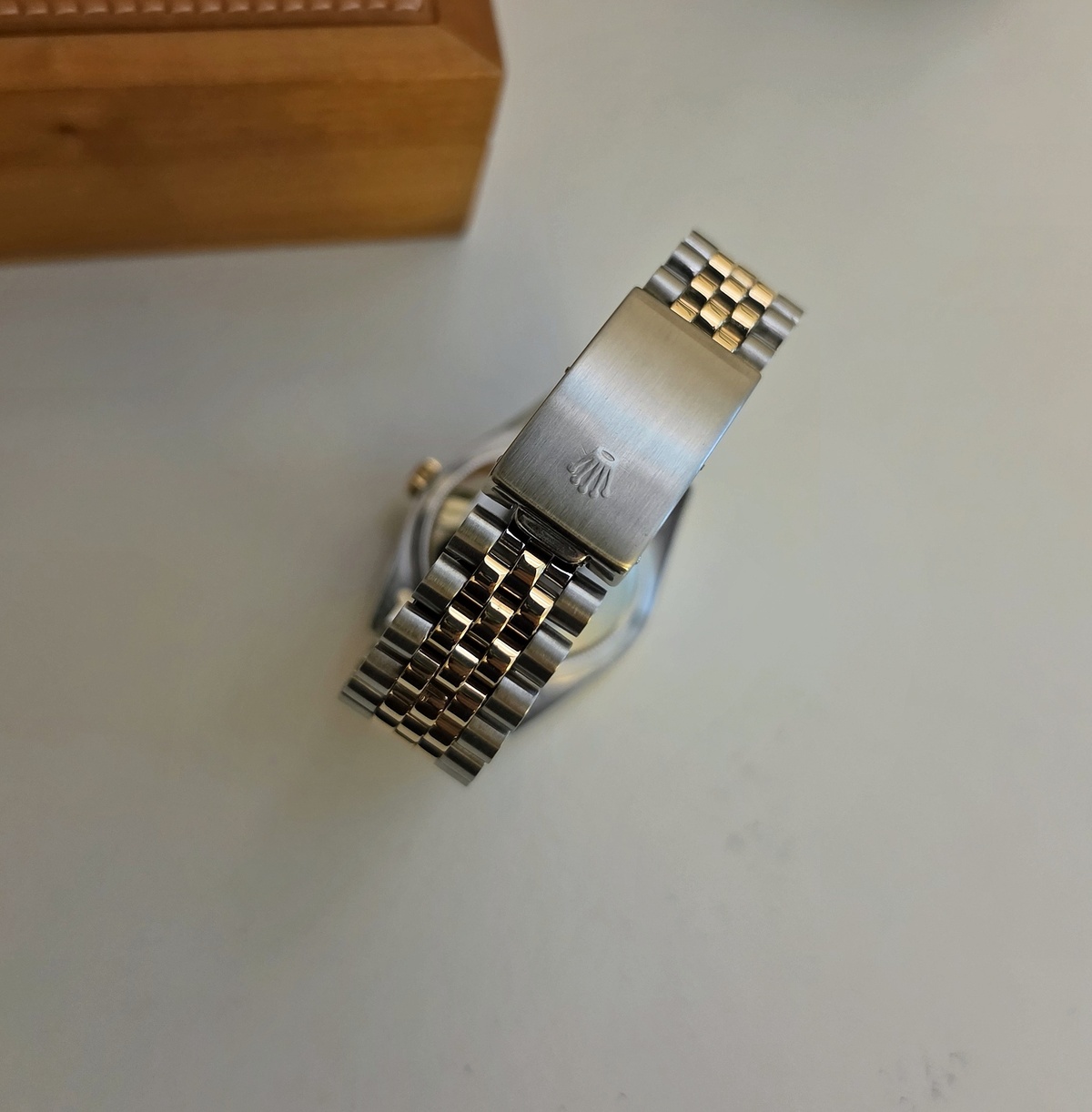 Rolex Datejust 16233 Two Tone Blue dial 1993