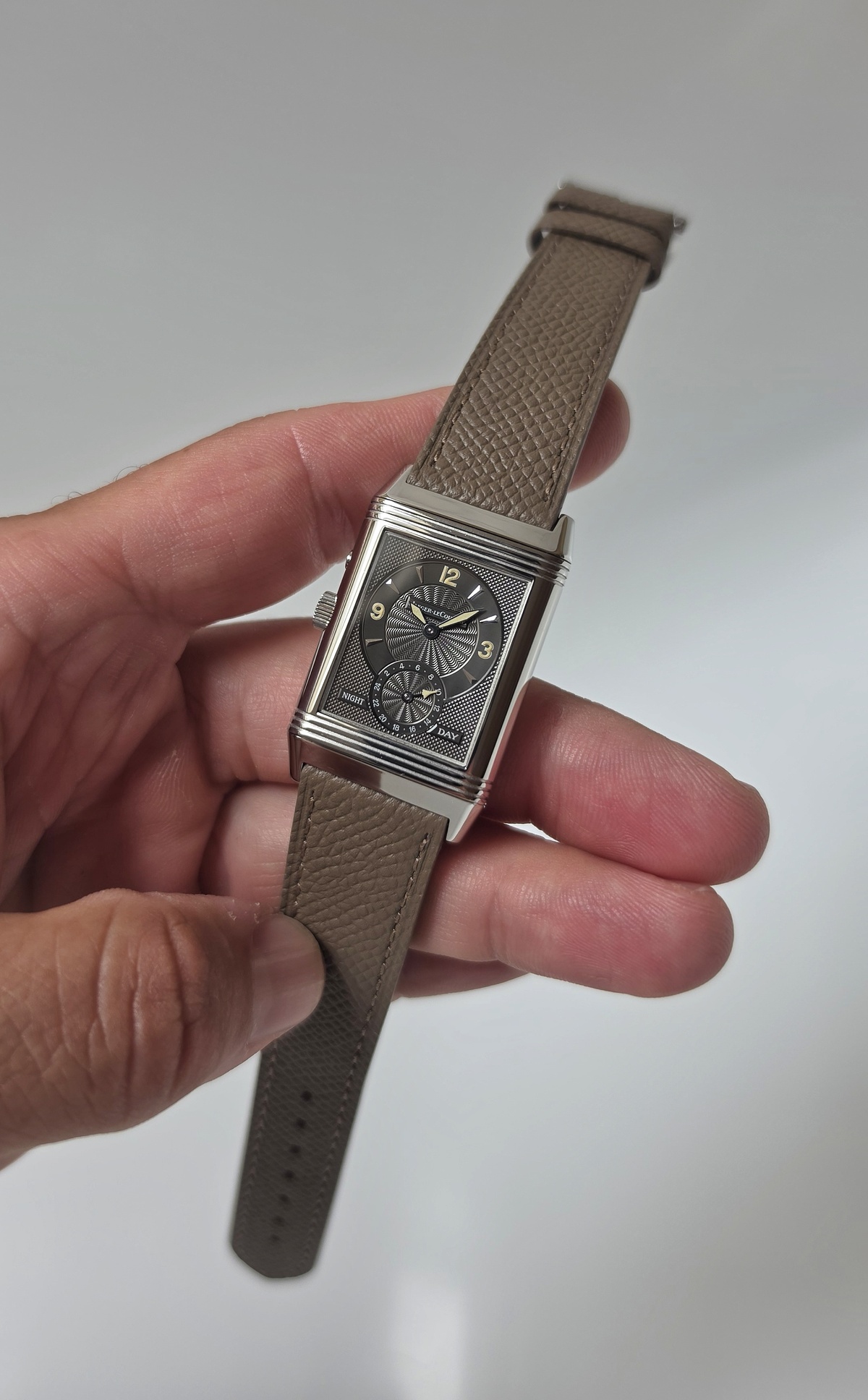 Jaeger Lecoultre Reverso Duoface Night & Day 270.8.54 Tritium