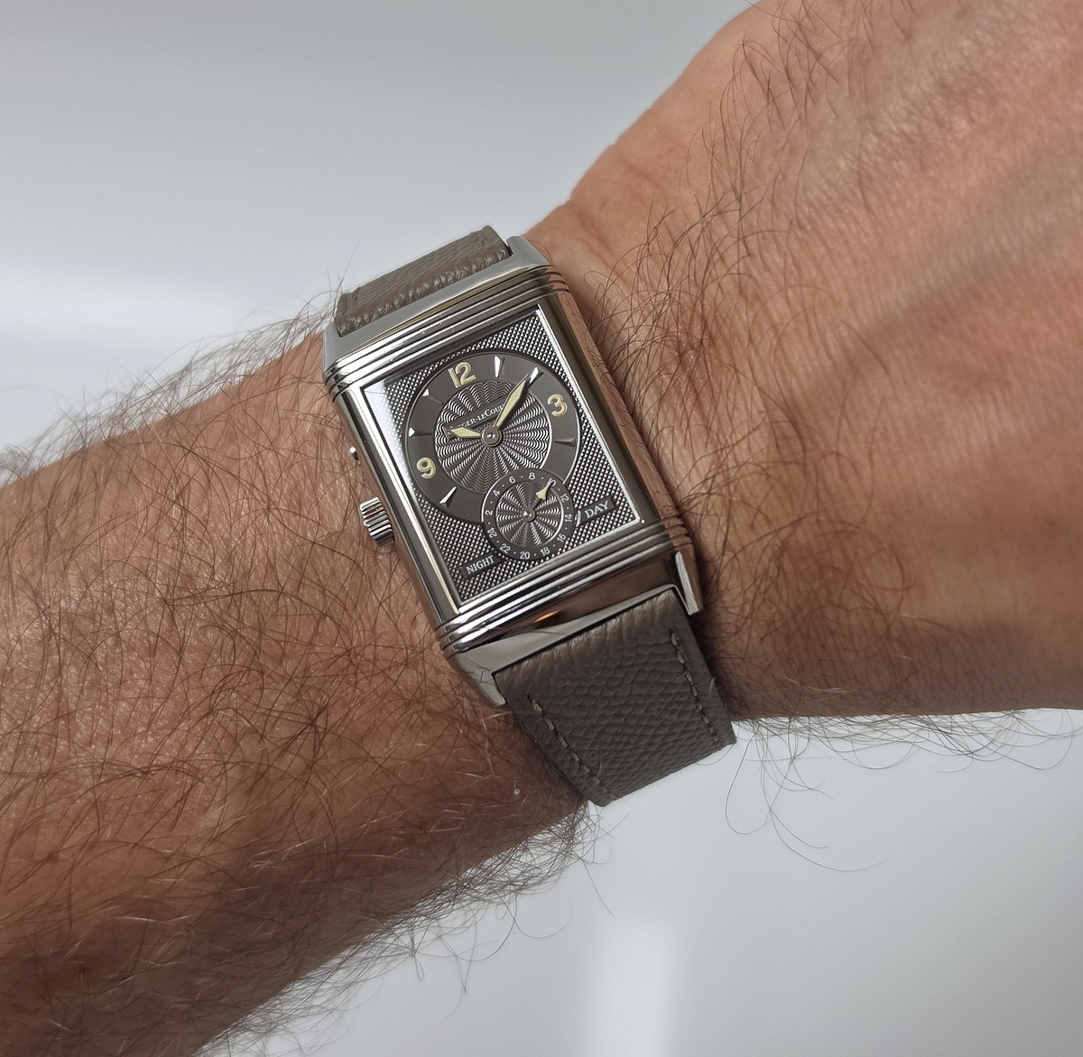 Jaeger Lecoultre Reverso Duoface Night & Day 270.8.54 Tritium