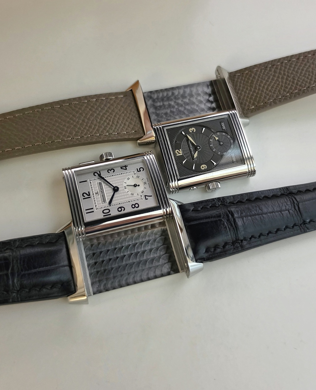 Jaeger Lecoultre Reverso Duoface Night & Day 270.8.54 Tritium