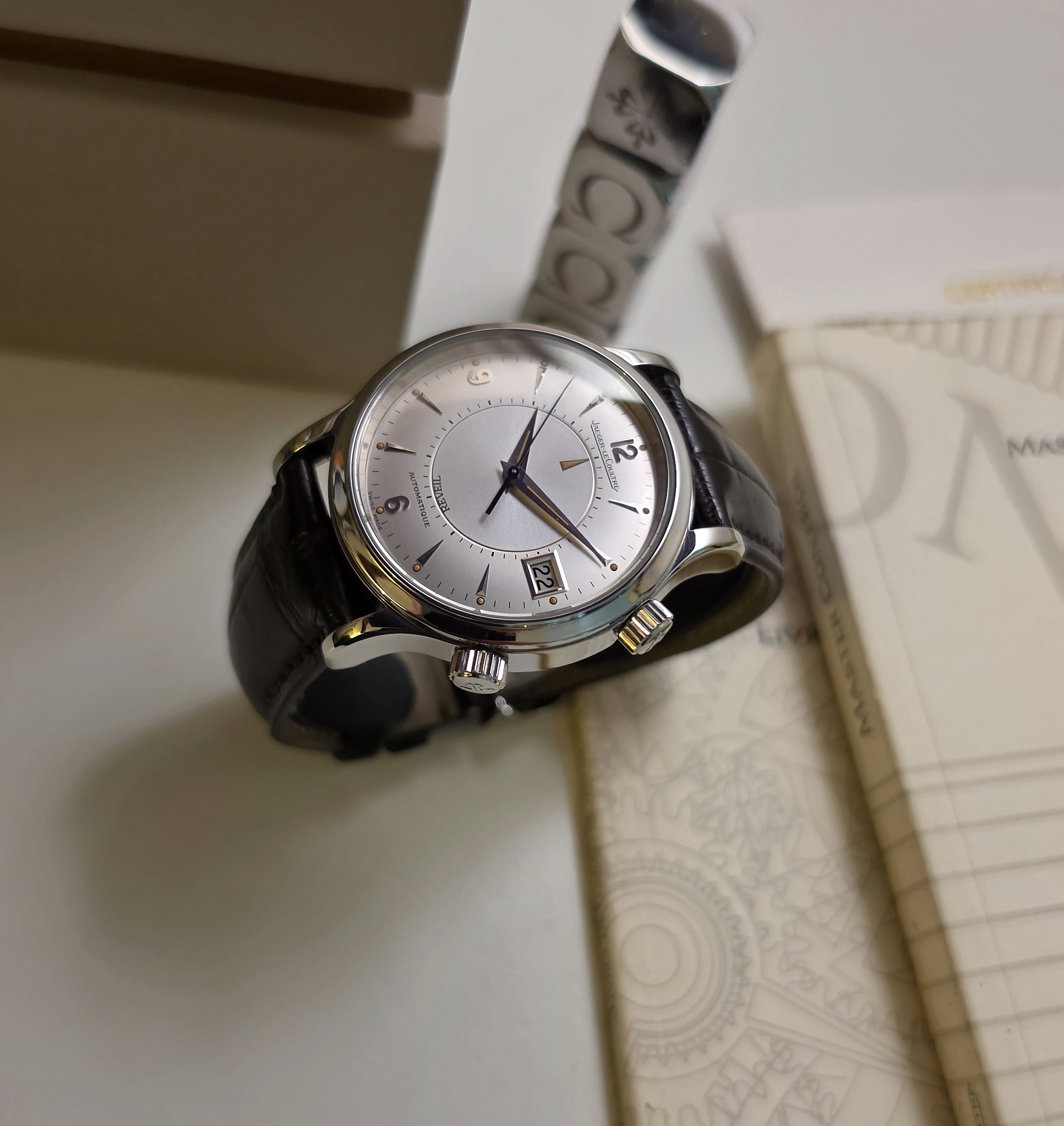 JLC Jaeger Lecoultre Master Control Réveil Memovox Full set 1998