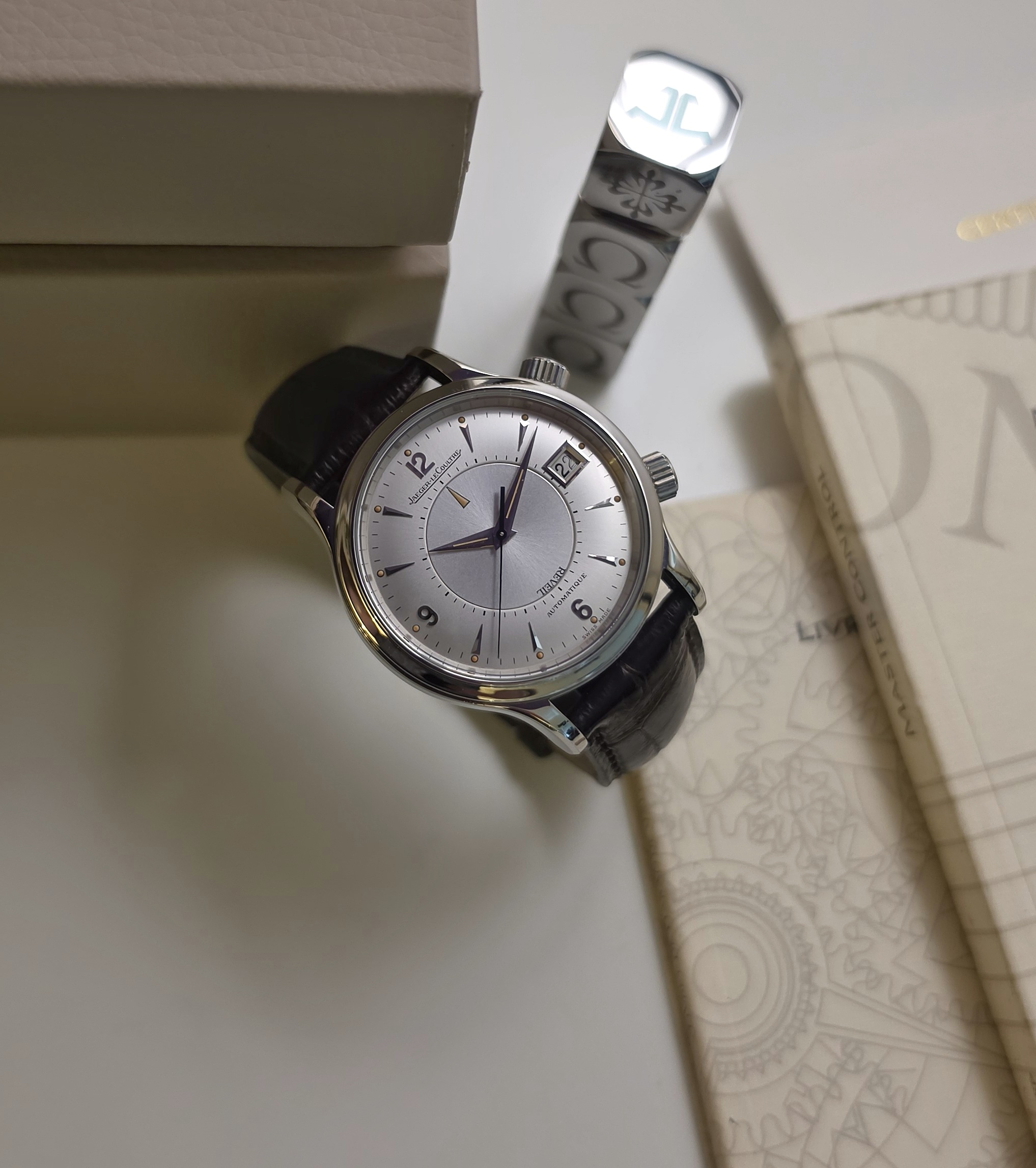 JLC Jaeger Lecoultre Master Control Réveil Memovox Full set 1998