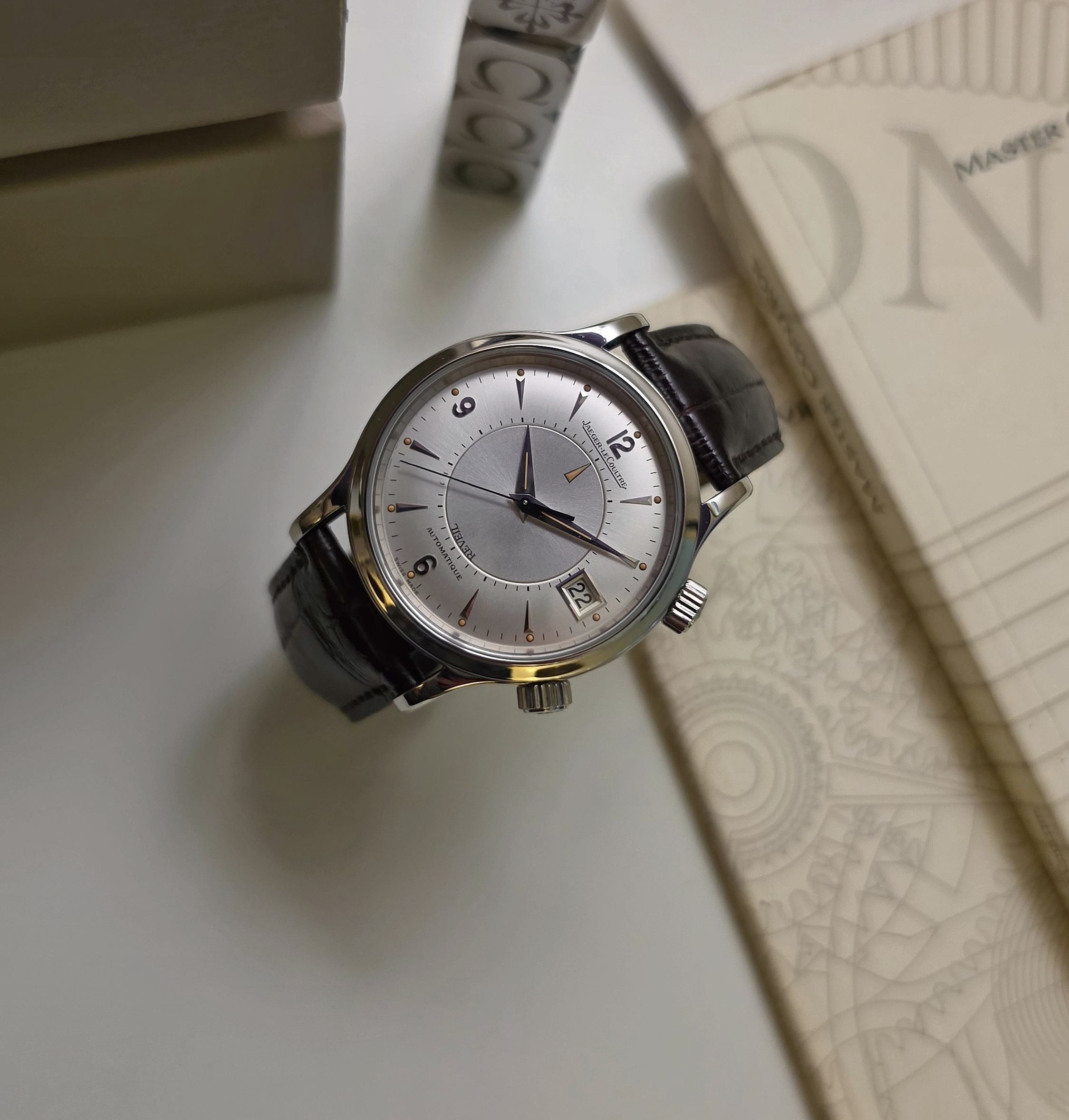 JLC Jaeger Lecoultre Master Control Réveil Memovox Full set 1998