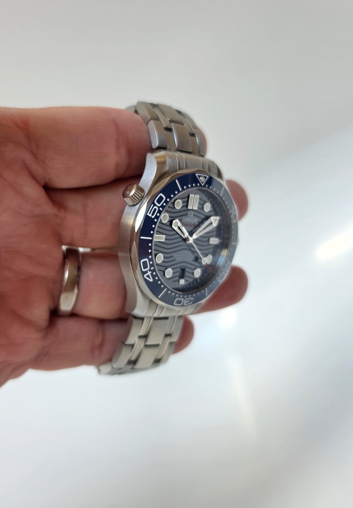 Omega Seamaster 300M Diver blue 210.30.42.20.03.001 Full set 2024