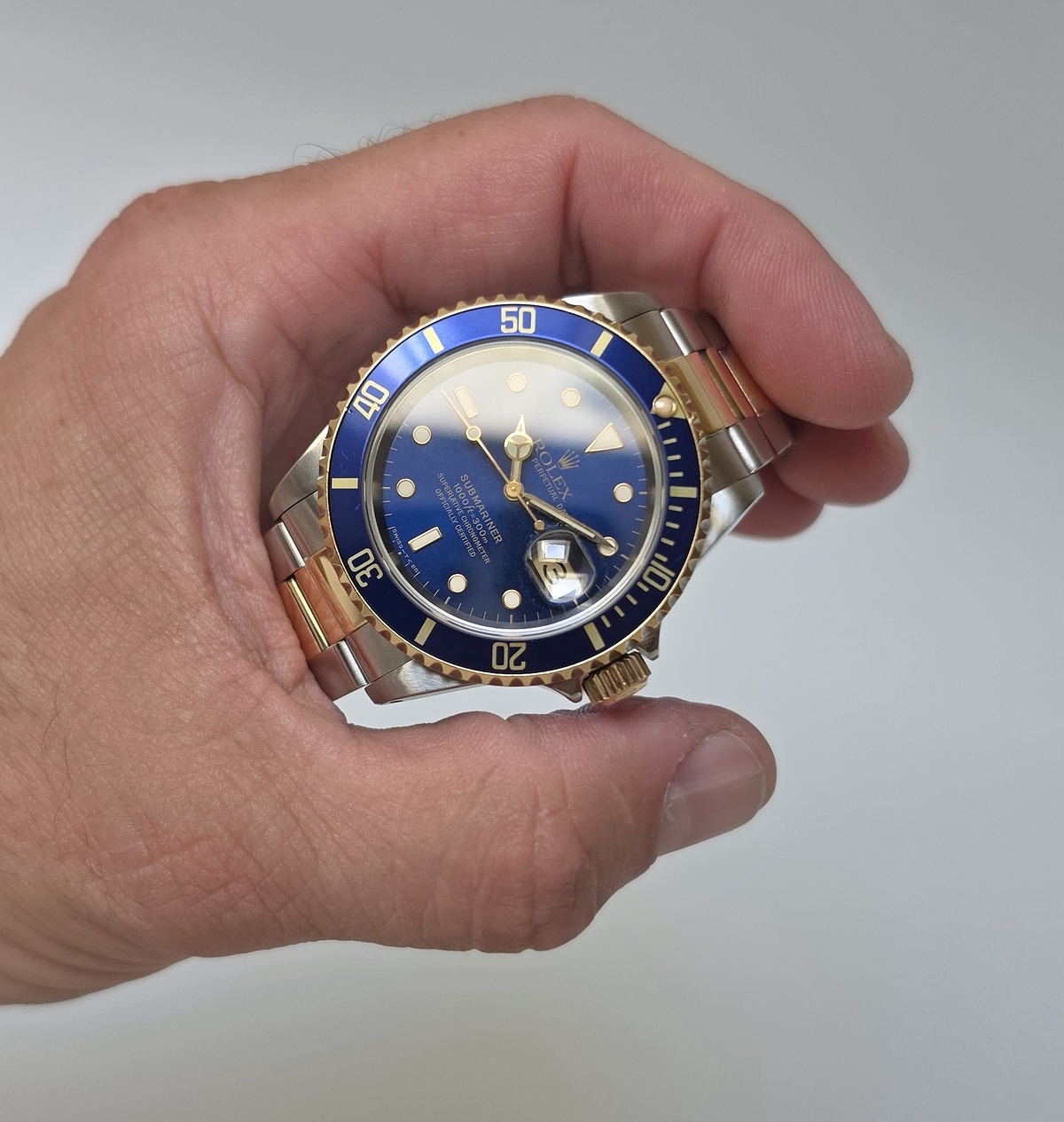 Rolex Submariner 16613 Purple dial Tritium 1997