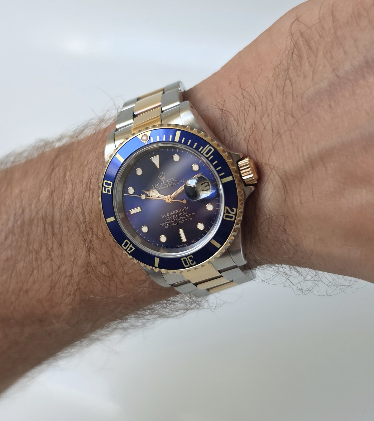 Rolex Submariner 16613 Purple dial Tritium 1997